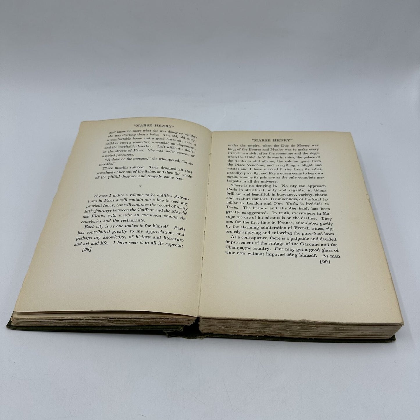 Marse Henry An Autobiography Watterson 1919 Volume II Illustrated Doran