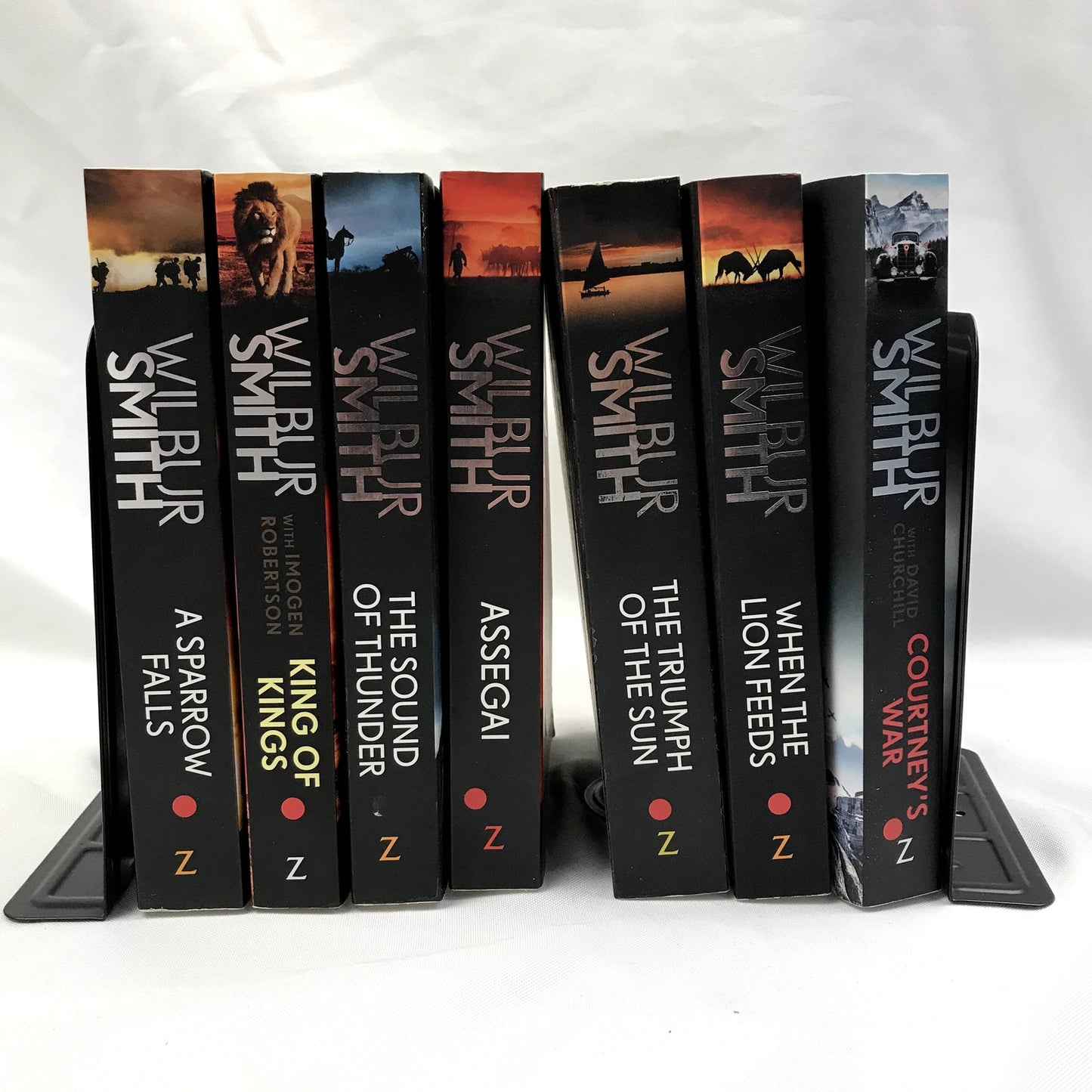 Wilbur Smith Lot of 7 The Courtney Series Paperback Historical Romance Thriller