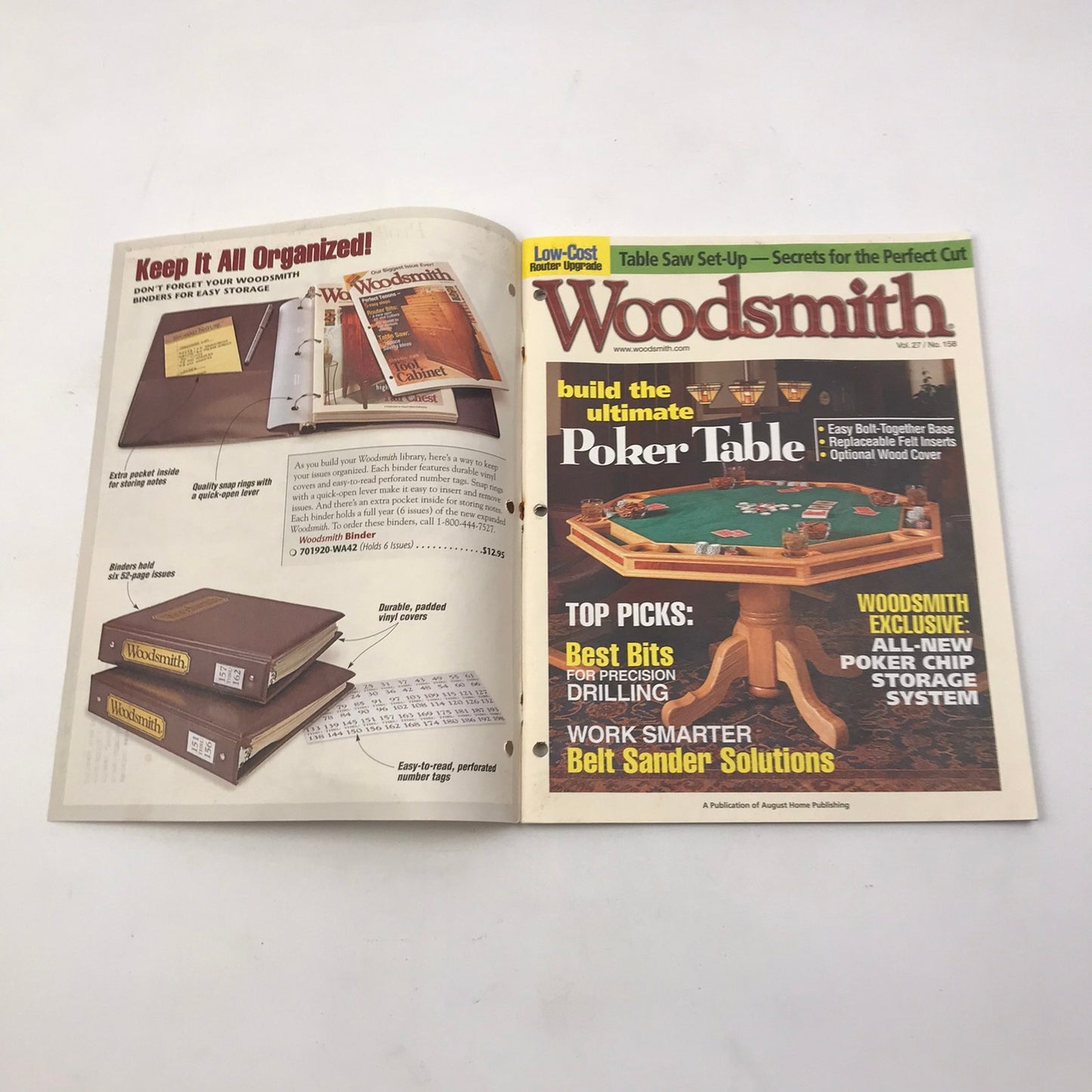 Woodsmith Magazine Lot of 21 Woodworking Projects & Tips Illustrated Paperbacks