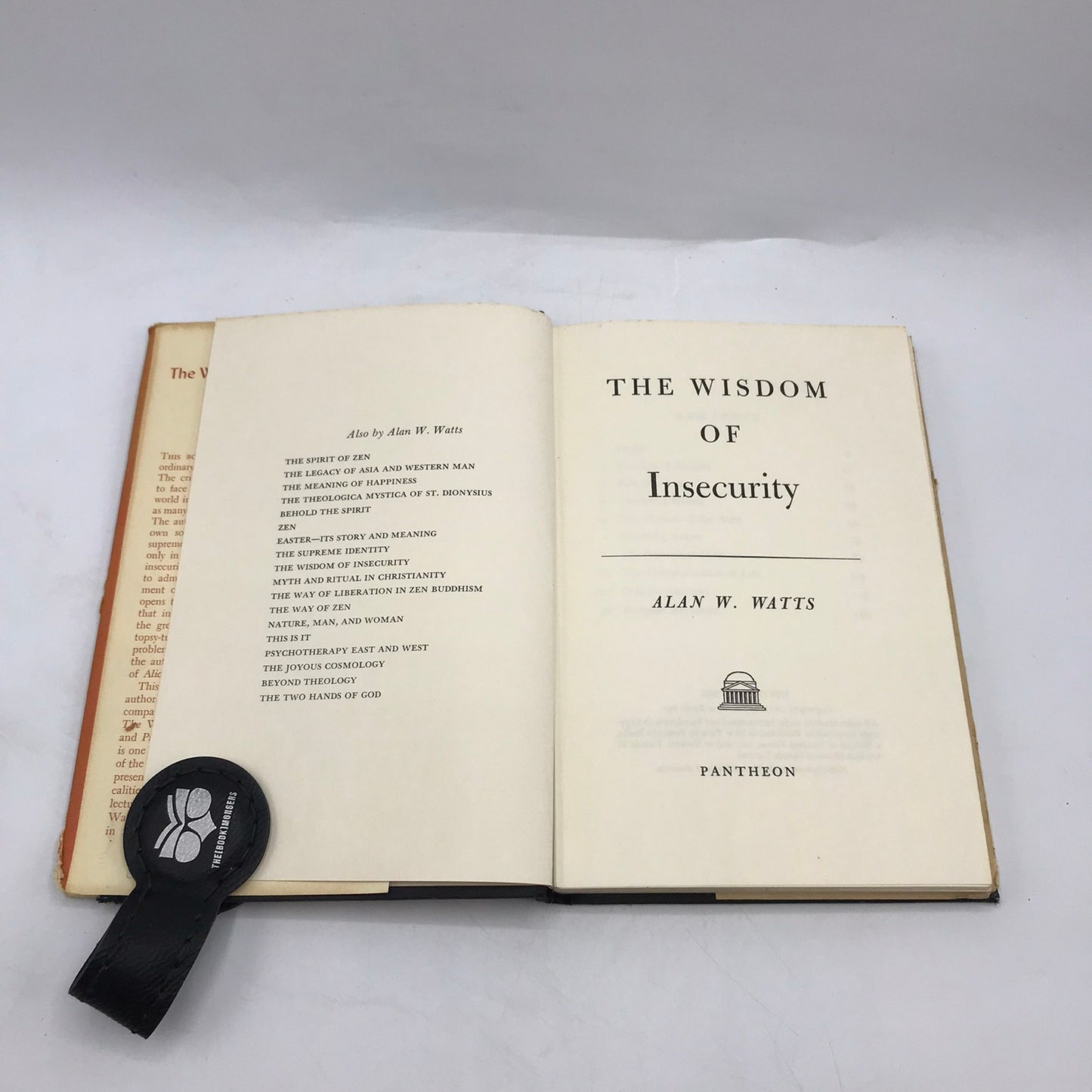 The Wisdom of Insecurity A Message for Age of Anxiety Alan W Watts Mental Health