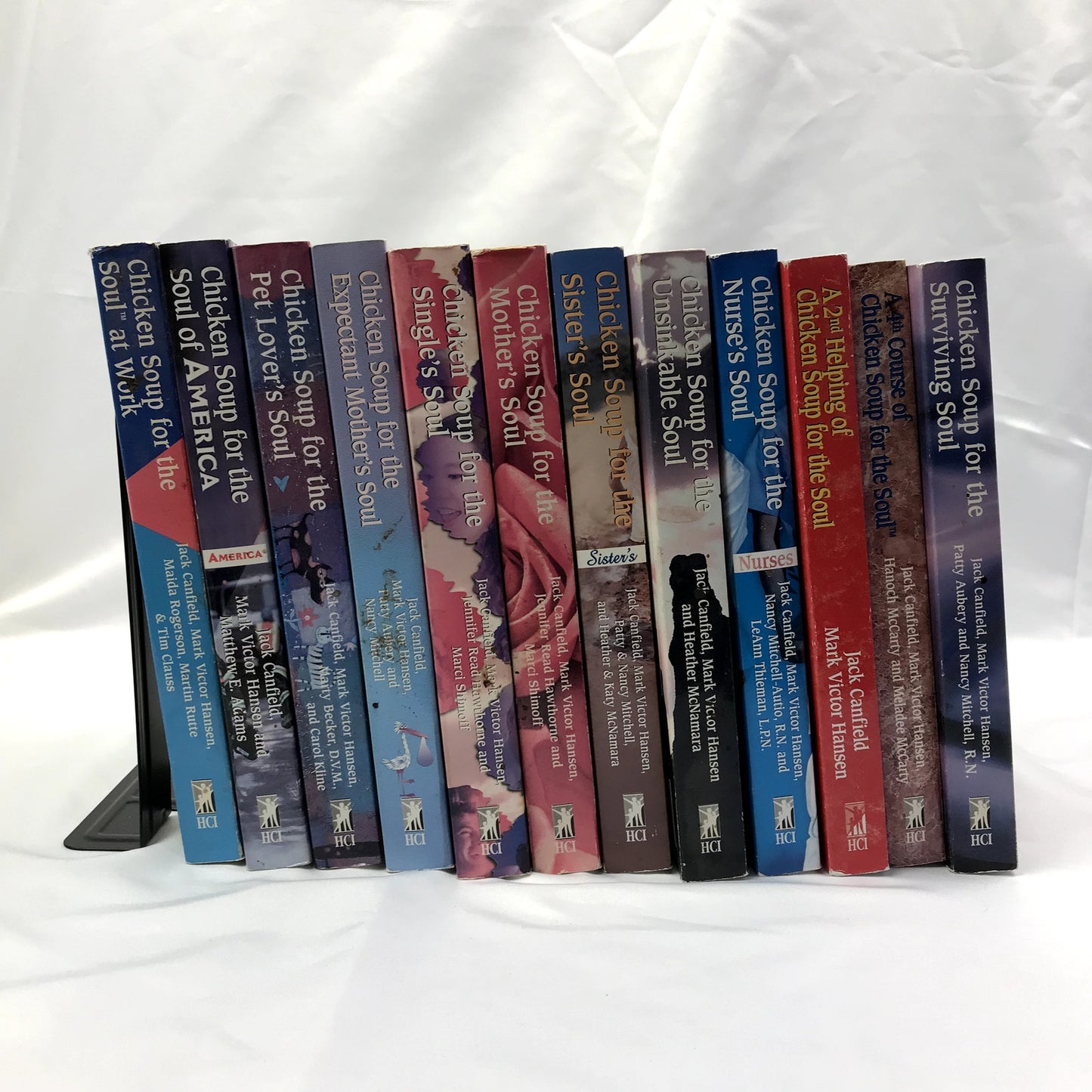Lot of 12 Chicken Soup for the Soul Books Jack Canfield, Mark Victor Hansen etc.