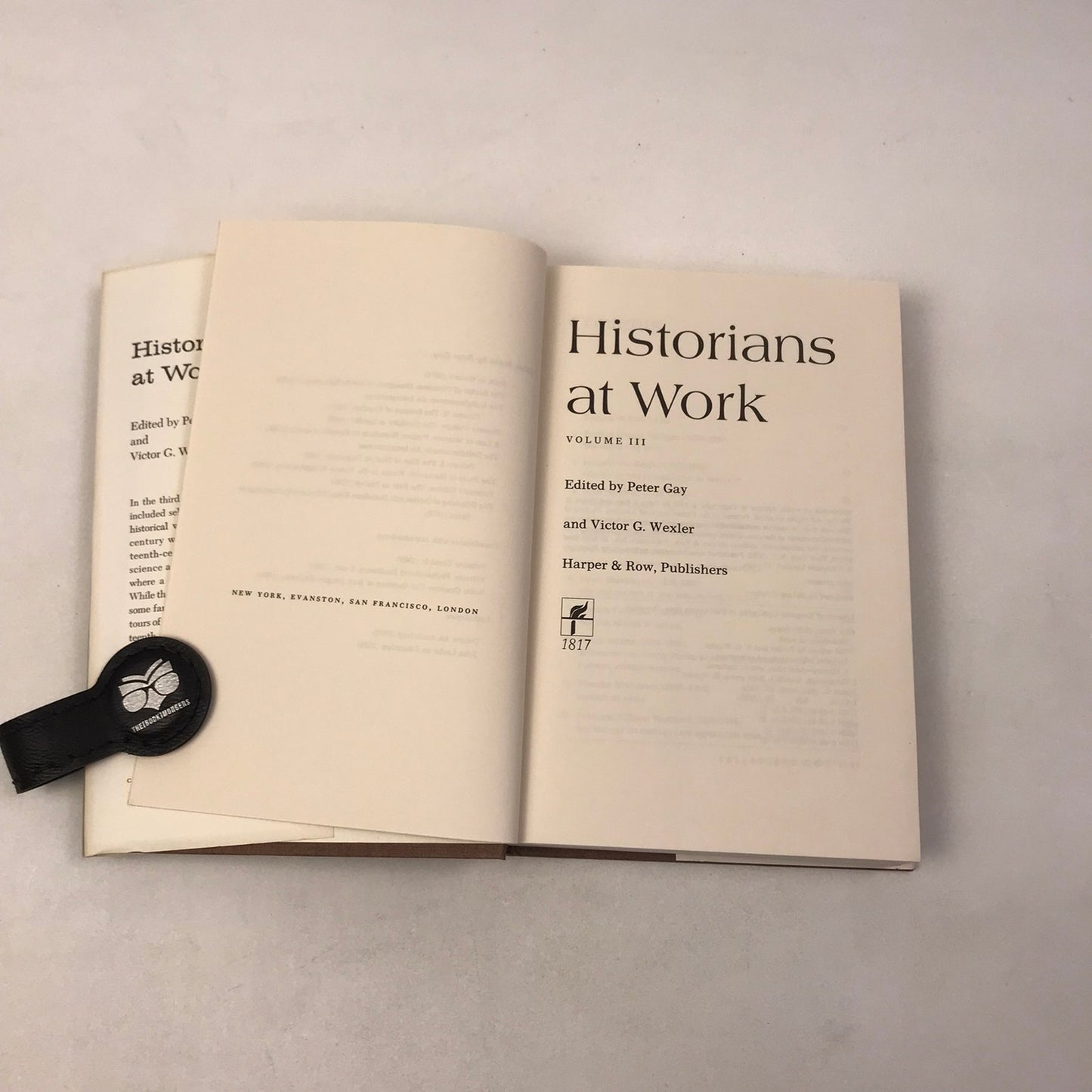 Historians at Work Volumes 1-4 Peter Gay Historical Writings Essays Lectures