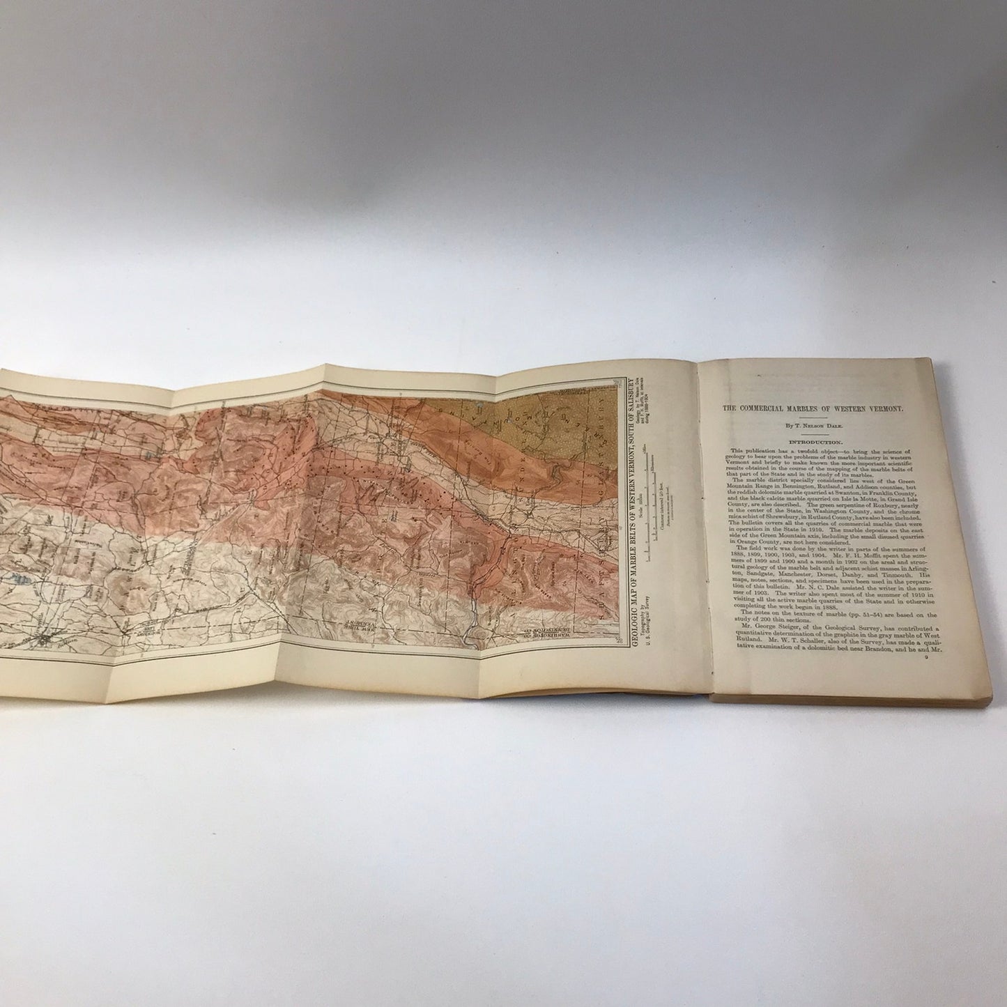 United States Geological Survey Bulletins Lot Vermont Tennessee Marble Granite