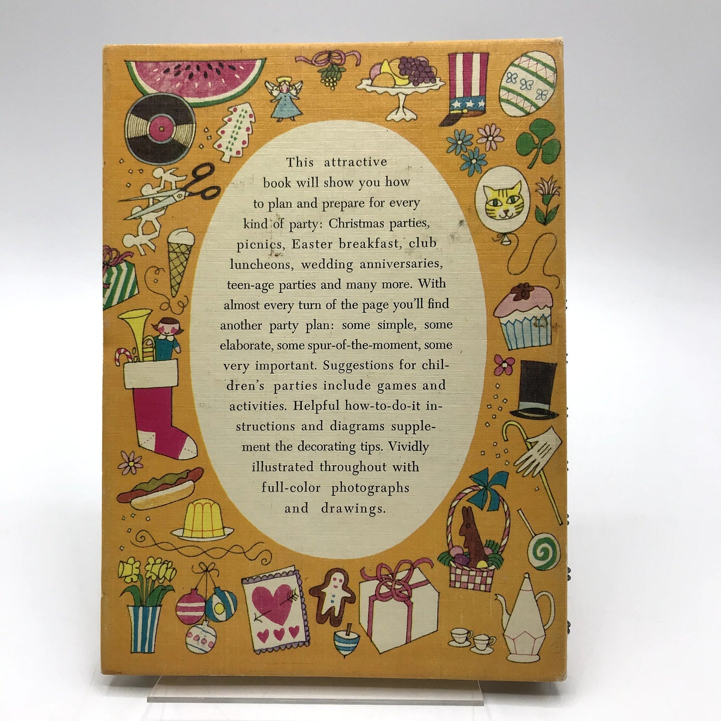 Betty Crocker's Party Book Hardcover Illustrated Golden Press 1960 1st Edition