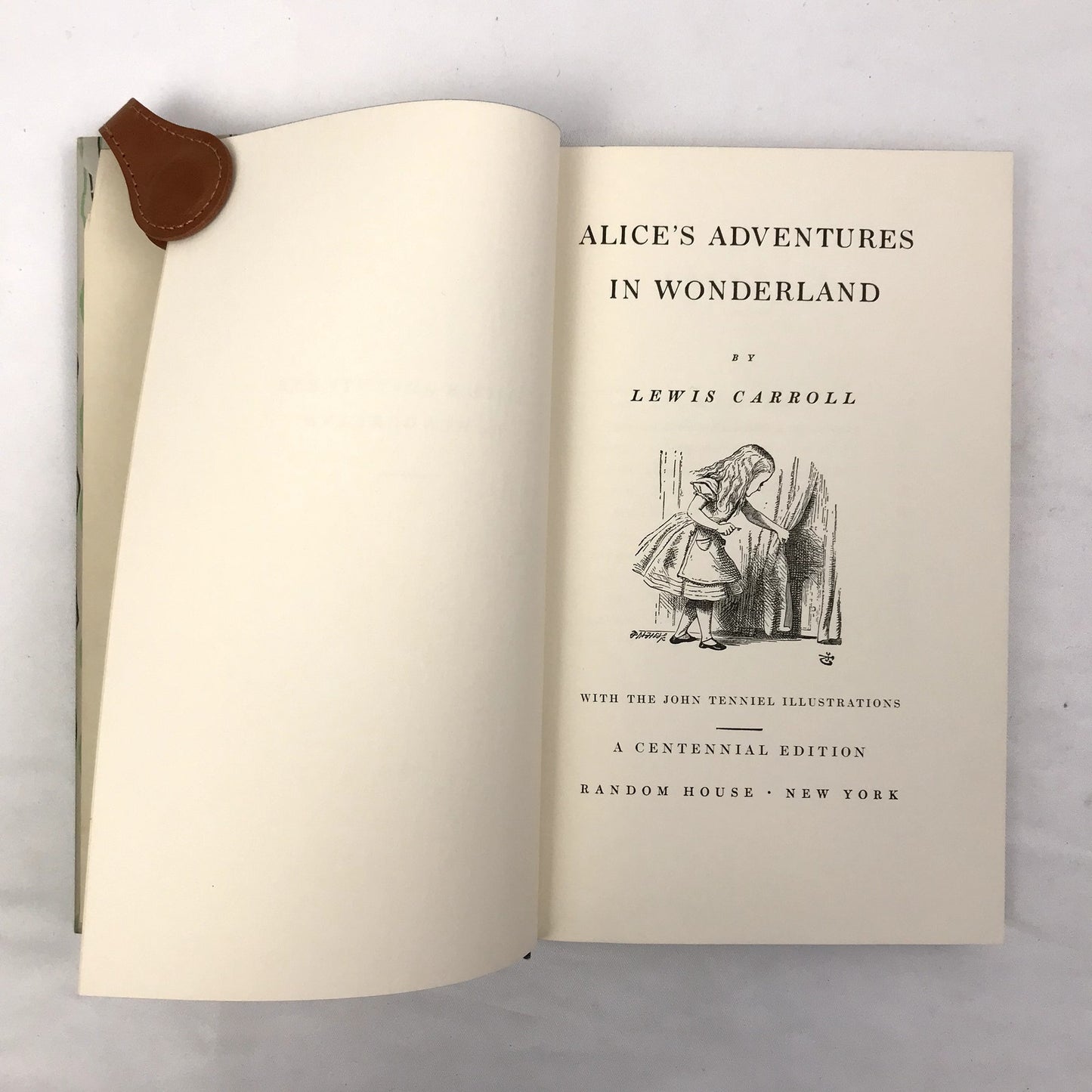 Alice's Adventures in Wonderland 2 Volume Set in Slipcase by Lewis Carroll 1965