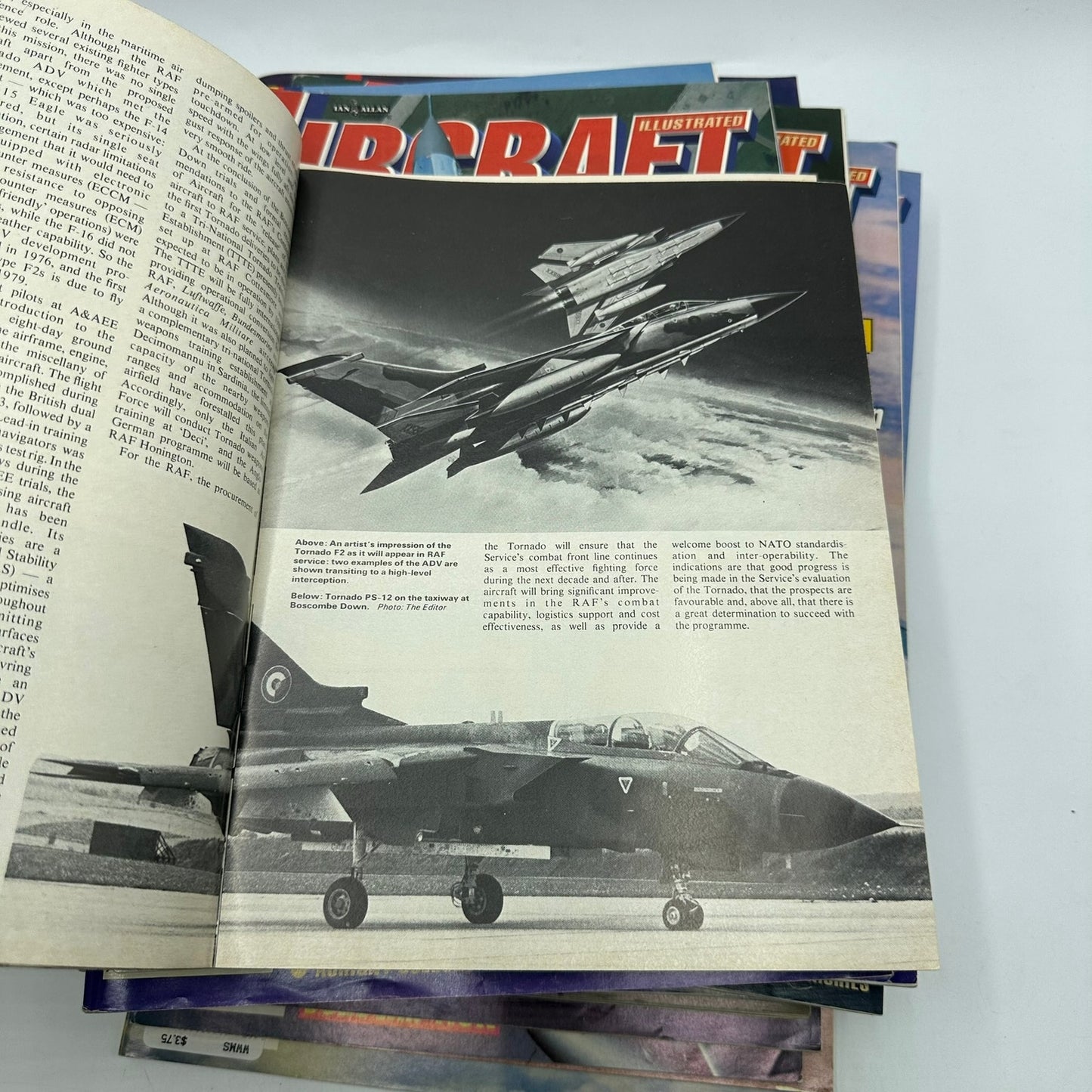 Aircraft Illustrated Magazines Lot of 27 Military Aviation History Technology