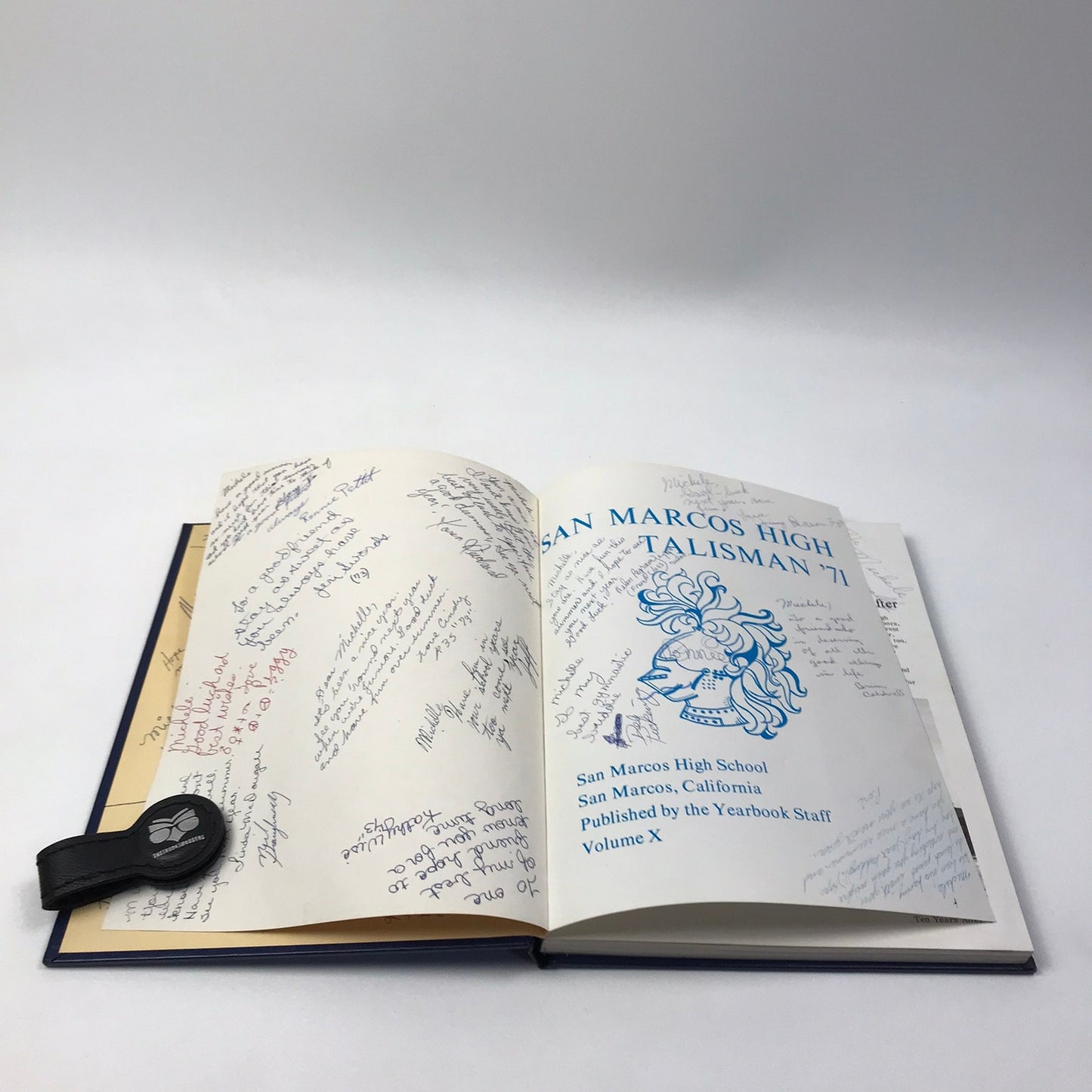San Marcos High School The Talisman 1971 Yearbook Memorabilia California History
