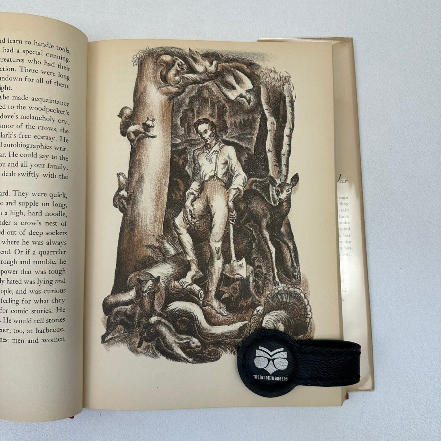 Abraham Lincoln James Daugherty 1943 Illustrated Biography Viking Press