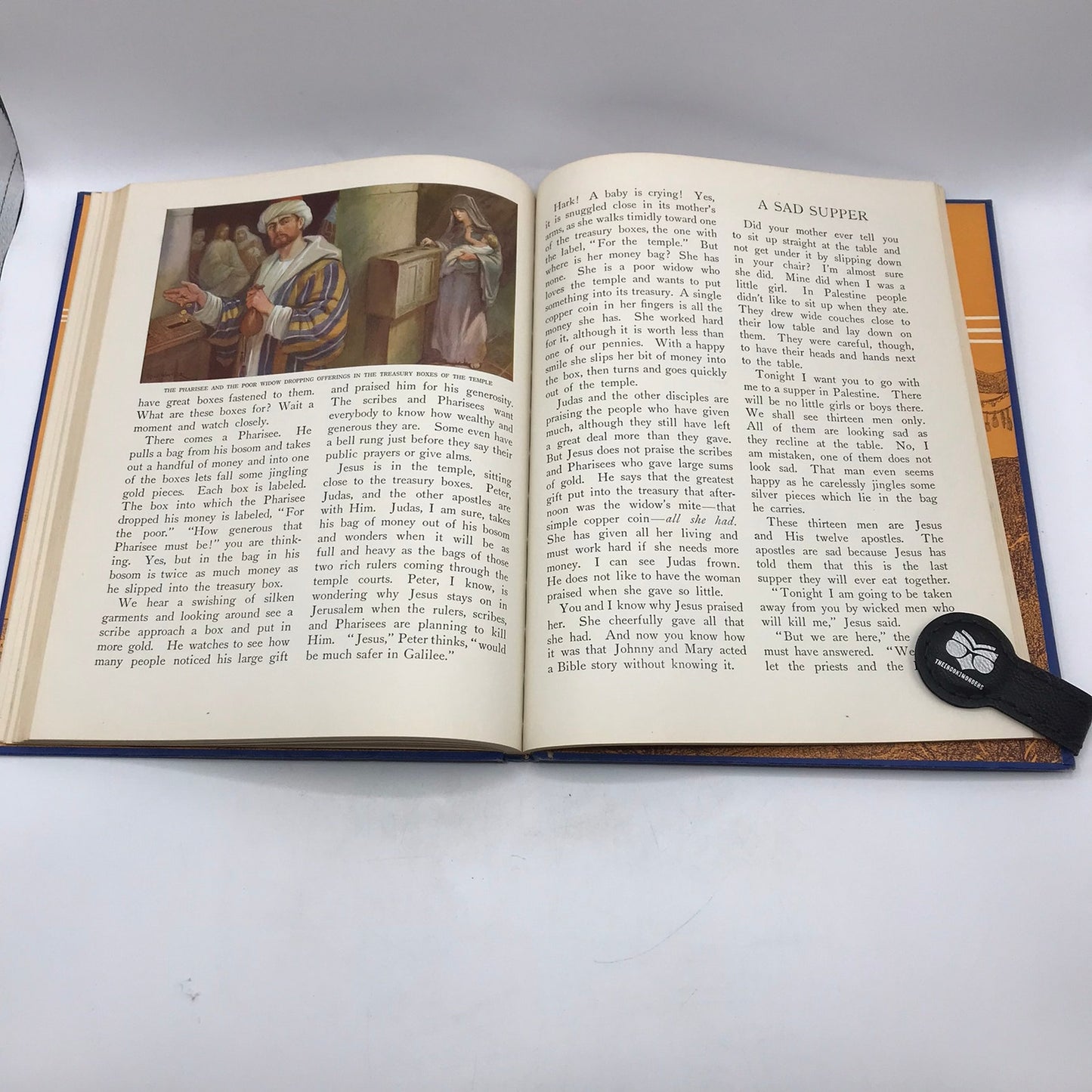 The Illustrated Bible Story Book New Testament Hardcover Seymour Loveland 1925