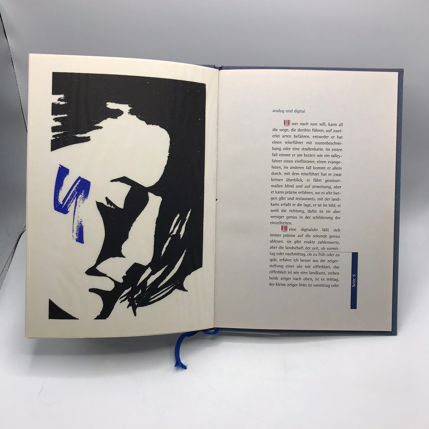 Analogue und Digital Otl Aicher 11th Printing 150 Numbered Copies Marbled Paper