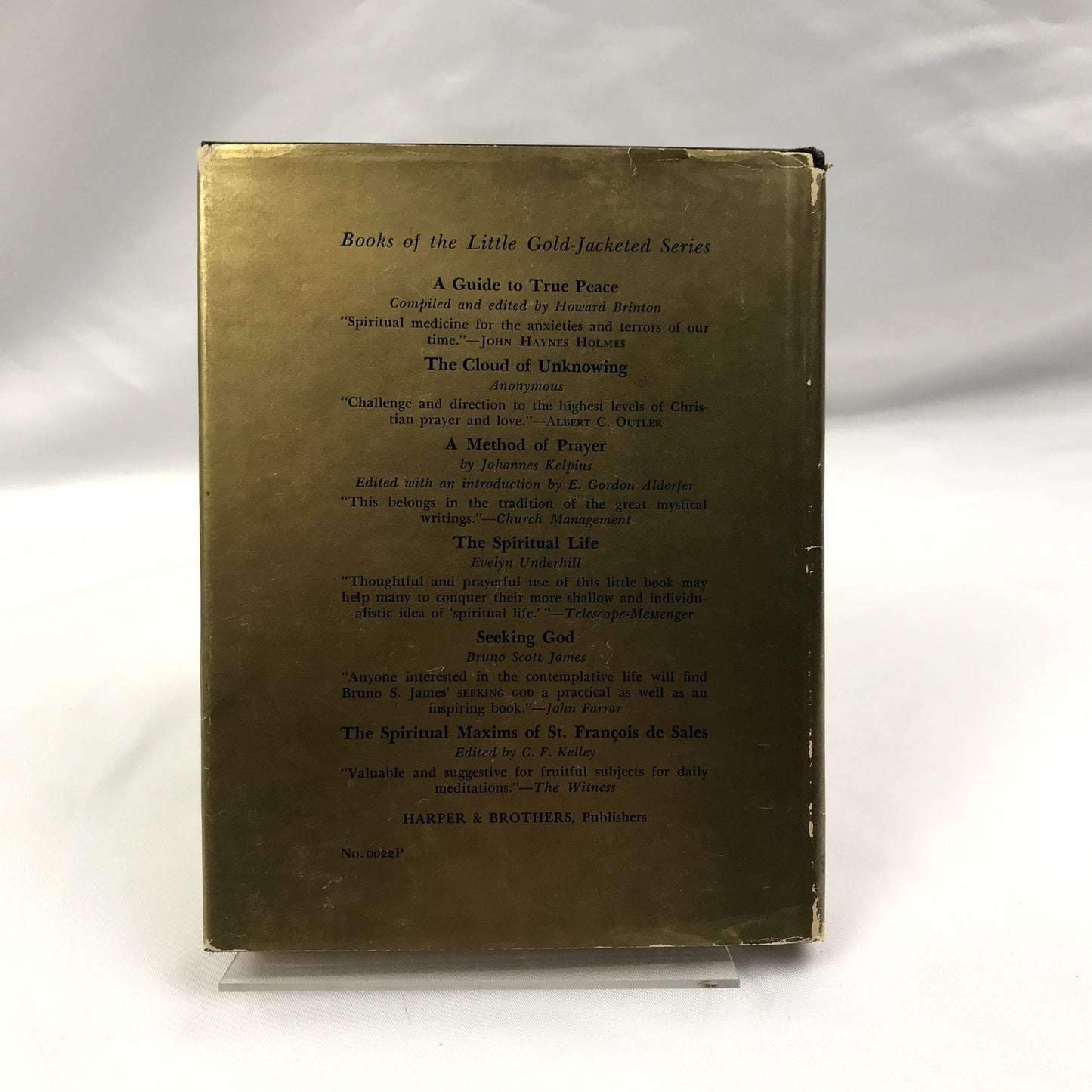 Doctor Johnsons Prayers Elton Trueblood SIGNED Religious Spiritual Theology 1947