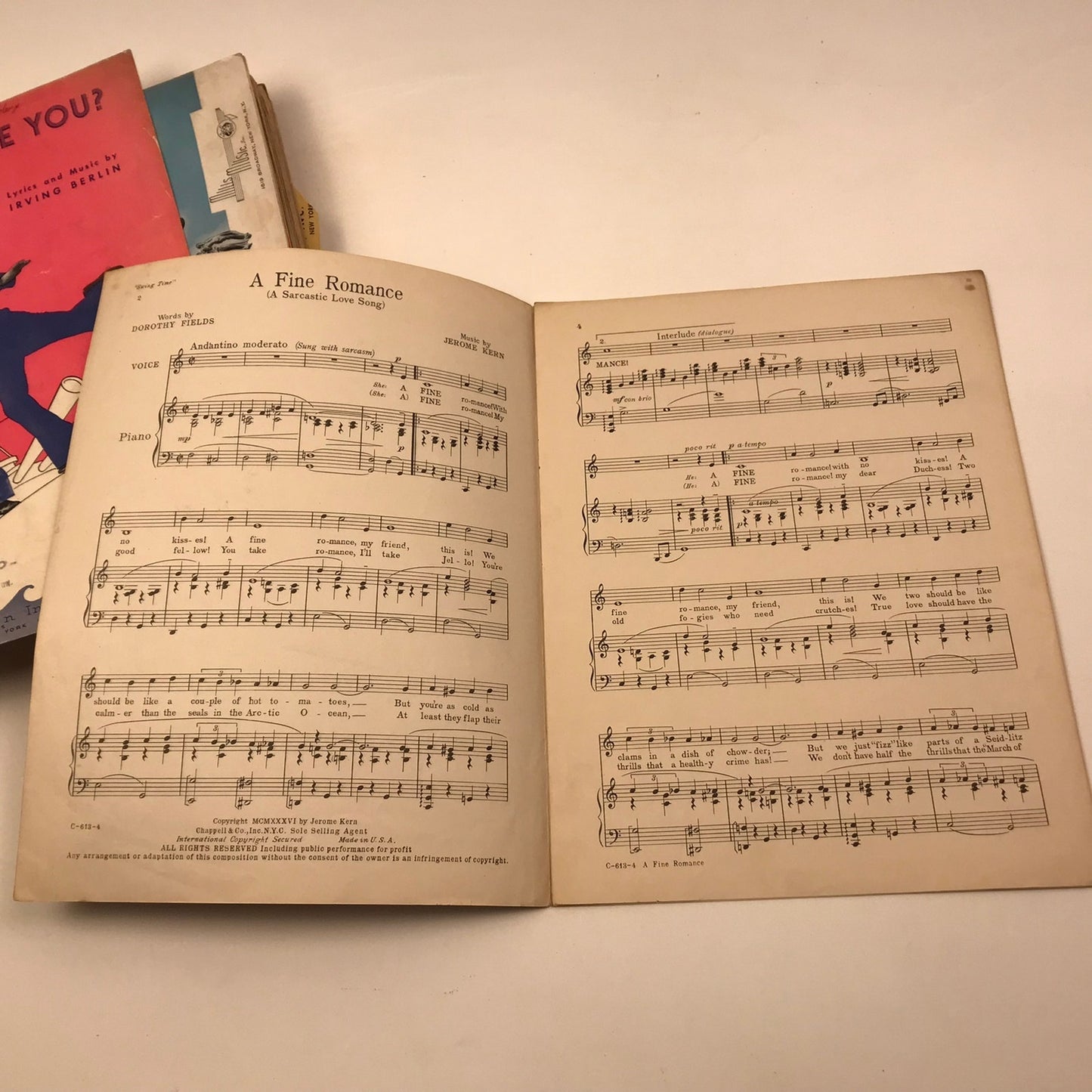 Vintage Sheet Music Lot of 88 Song Books Piano Hollywood Movies Jazz 1930s-1950s