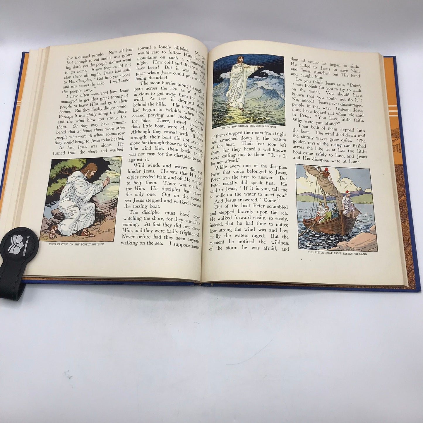 The Illustrated Bible Story Book New Testament Hardcover Seymour Loveland 1925