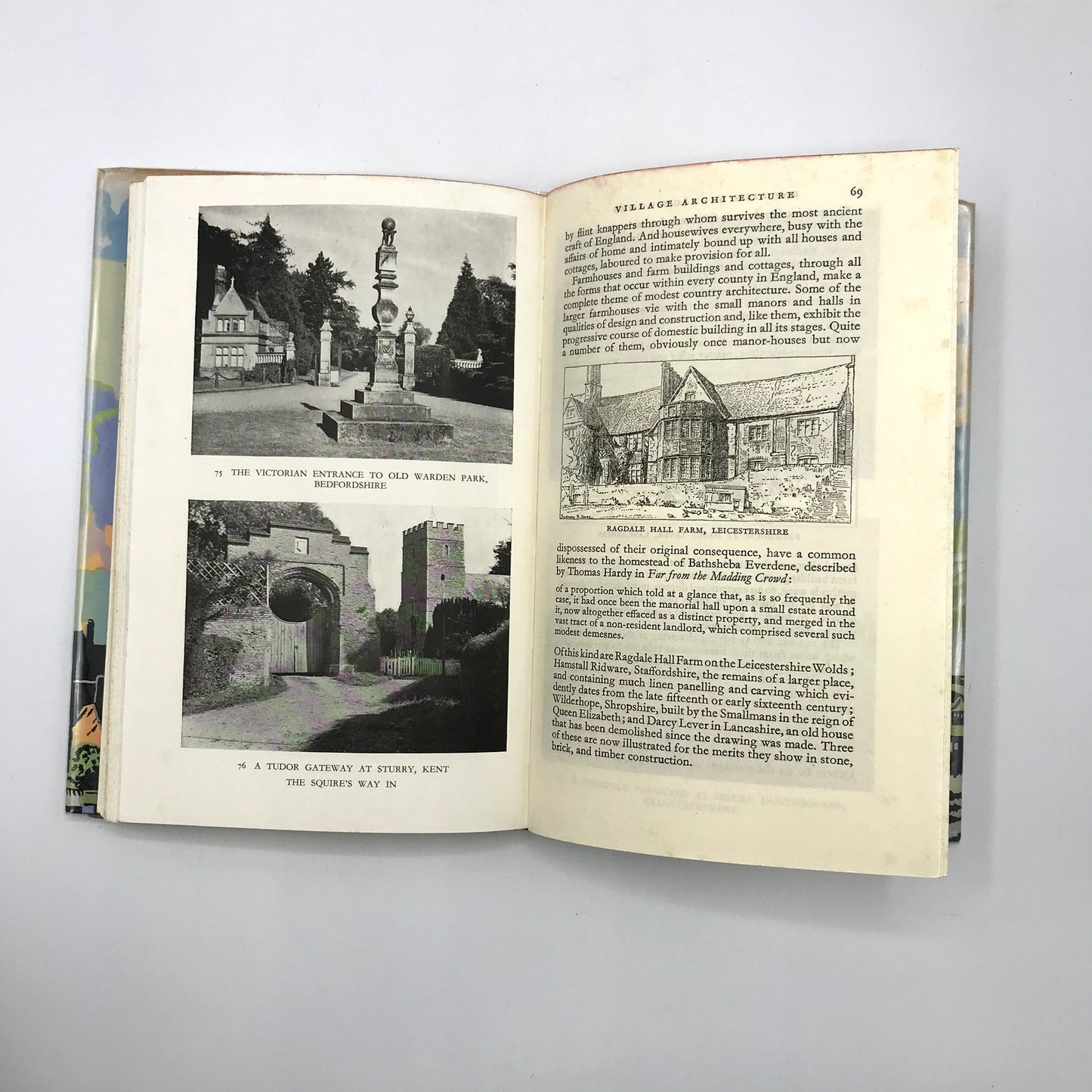 English Village Homes & Country Buildings Illustrated HC by Sydney R. Jones 1947