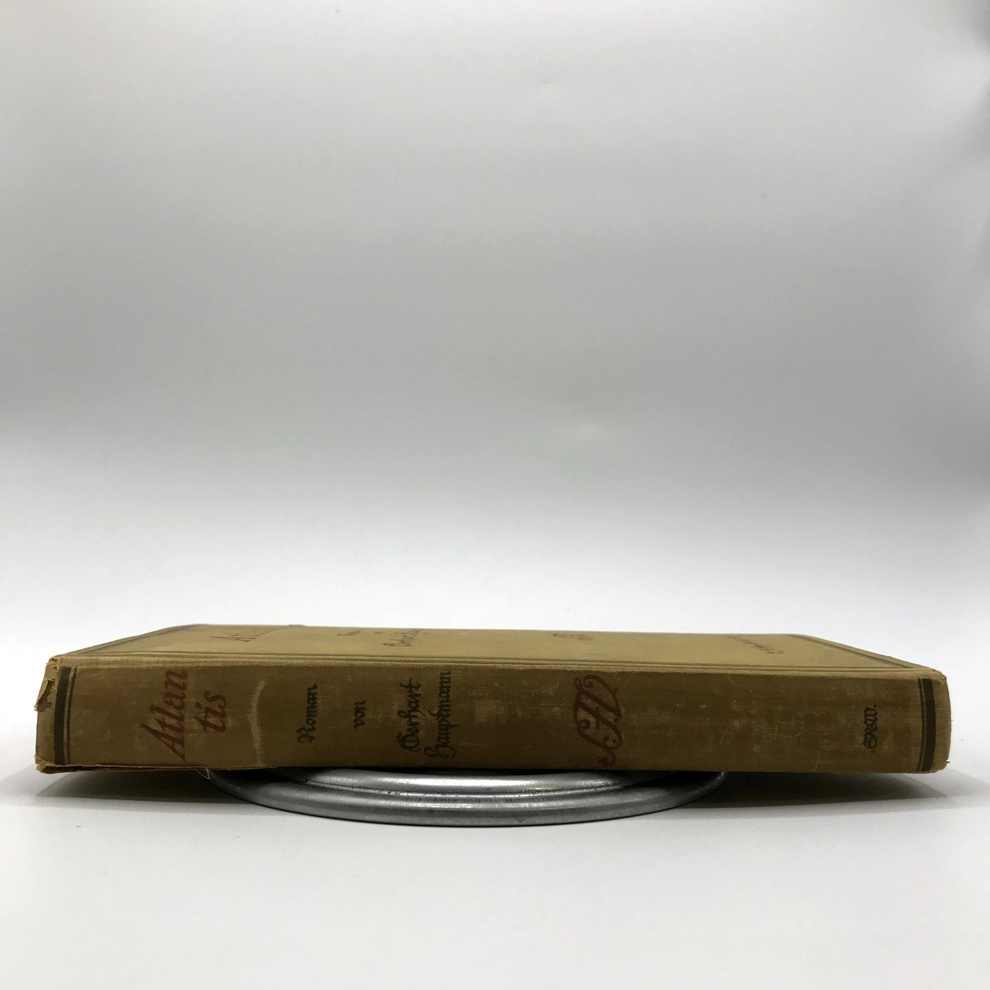 Atlantis Roman von Gerhat Hauptmann Hardcover S. Fischer Verlag Berlin 1925