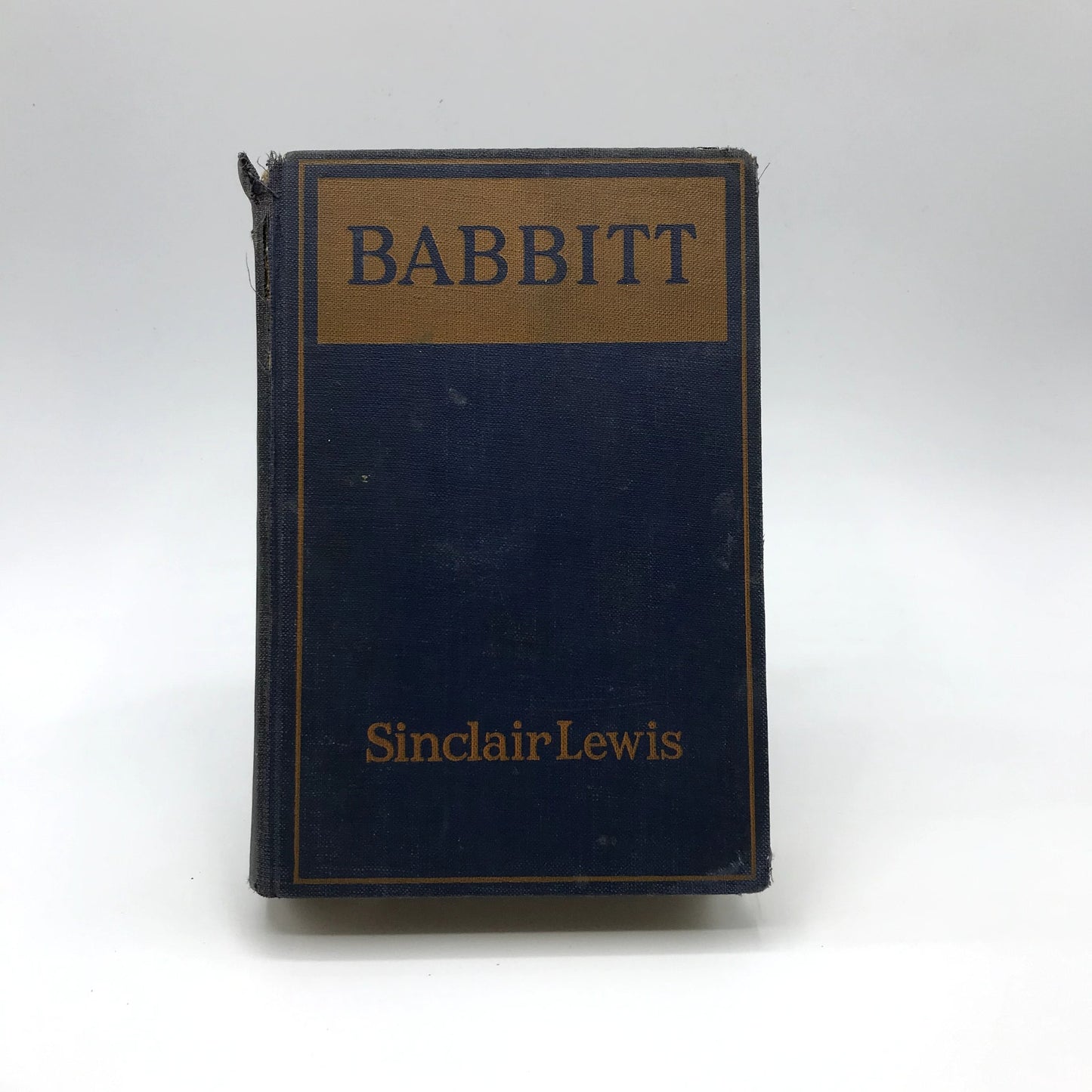 Babbitt by Sinclair Lewis Hardcover Satirical Novel Harcourt, Brace & Co. 1922