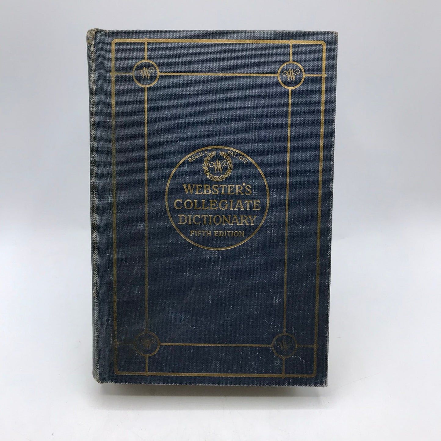 Websters Collegiate Dictionary 5th Edition Abridged Language Education Reference
