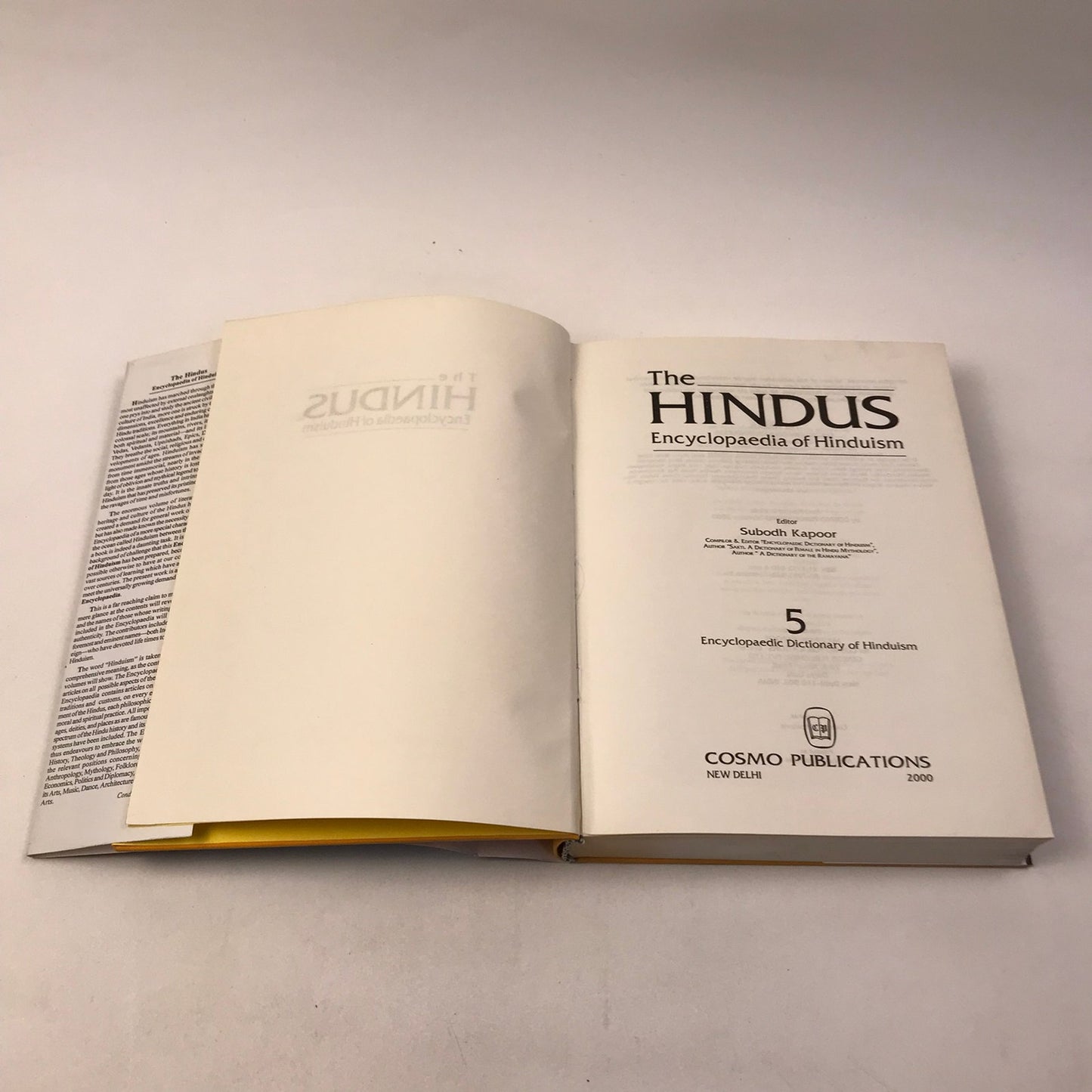 The Hindu Encyclopedia of Hinduism Subodh Kapoor Volumes 1-5 Religion History