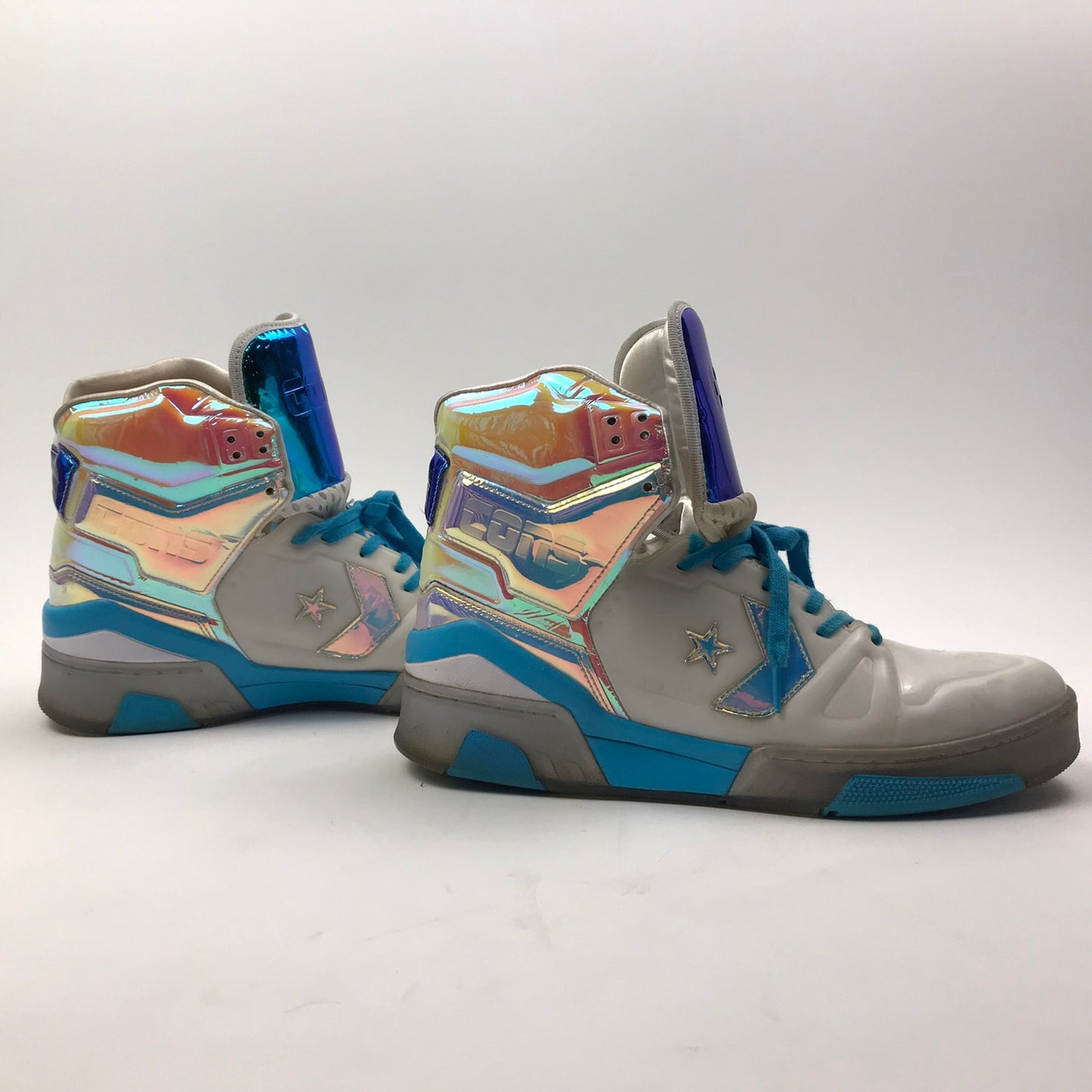 Converse ERX Impress Hi Iridescent Men's Sneakers 12 Bold Jade Gnarly Blue Shoes