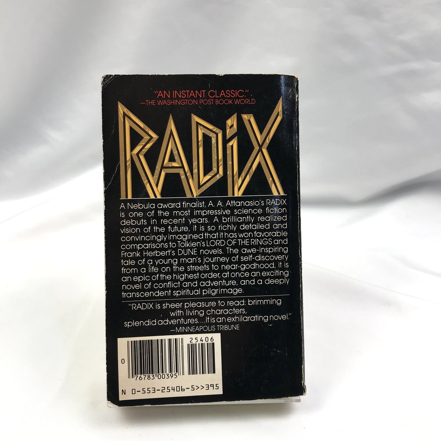 Radix Bantam Spectra Edition Mass Market Paperback Book By A. A. Attanasio 1985