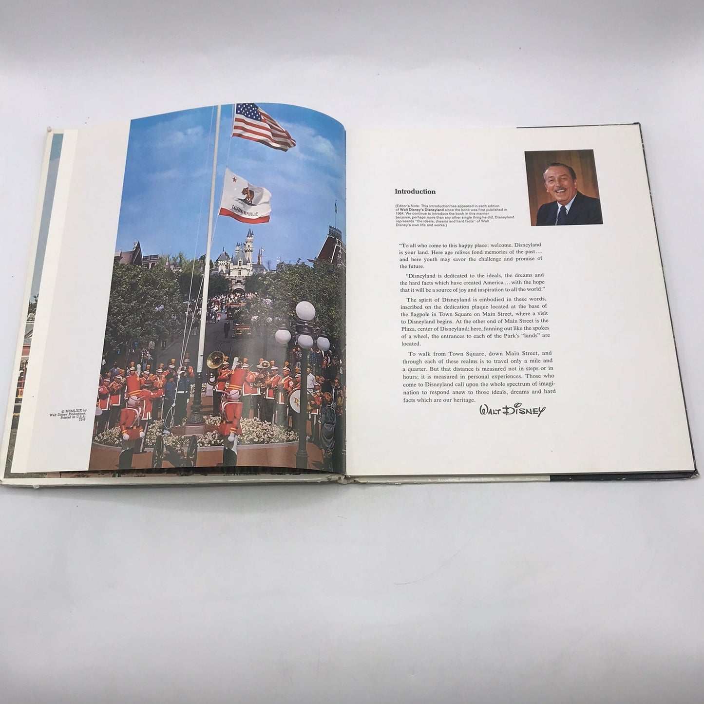 Walt Disney’s Disneyland Martin A Sklar Theme Park Behind the Scenes Souvenir