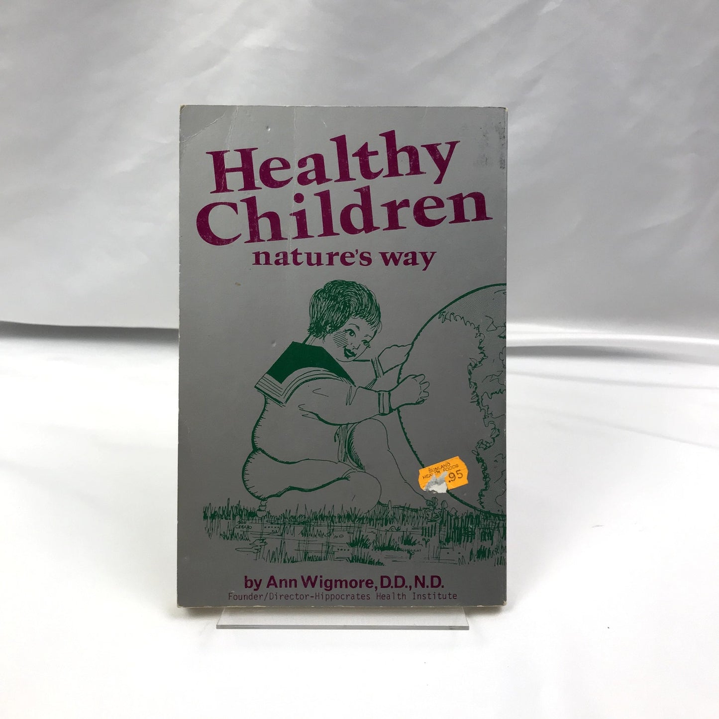Healthy Children: Nature's Way Paperback Parenting Book by Ann Wigmore 1974