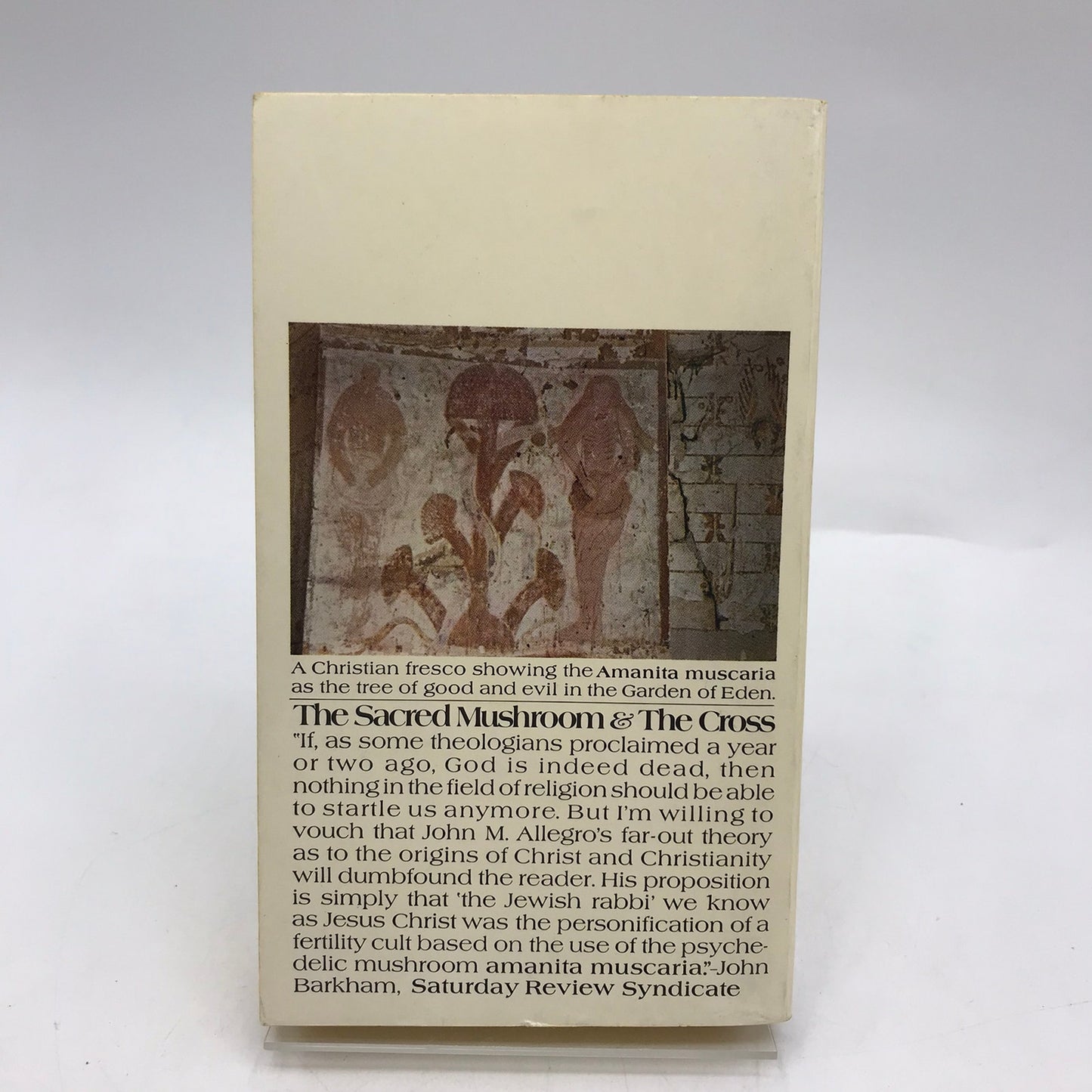 The Sacred Mushroom and the Cross John M Allegro History Judaism Christianity