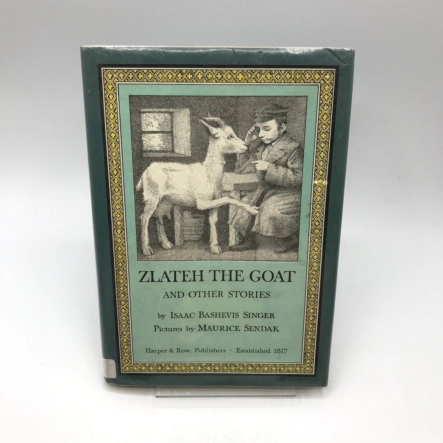 Zlateh The Goat & Other Stories Illustrated HC by Isaac Bashevis Singer 1966