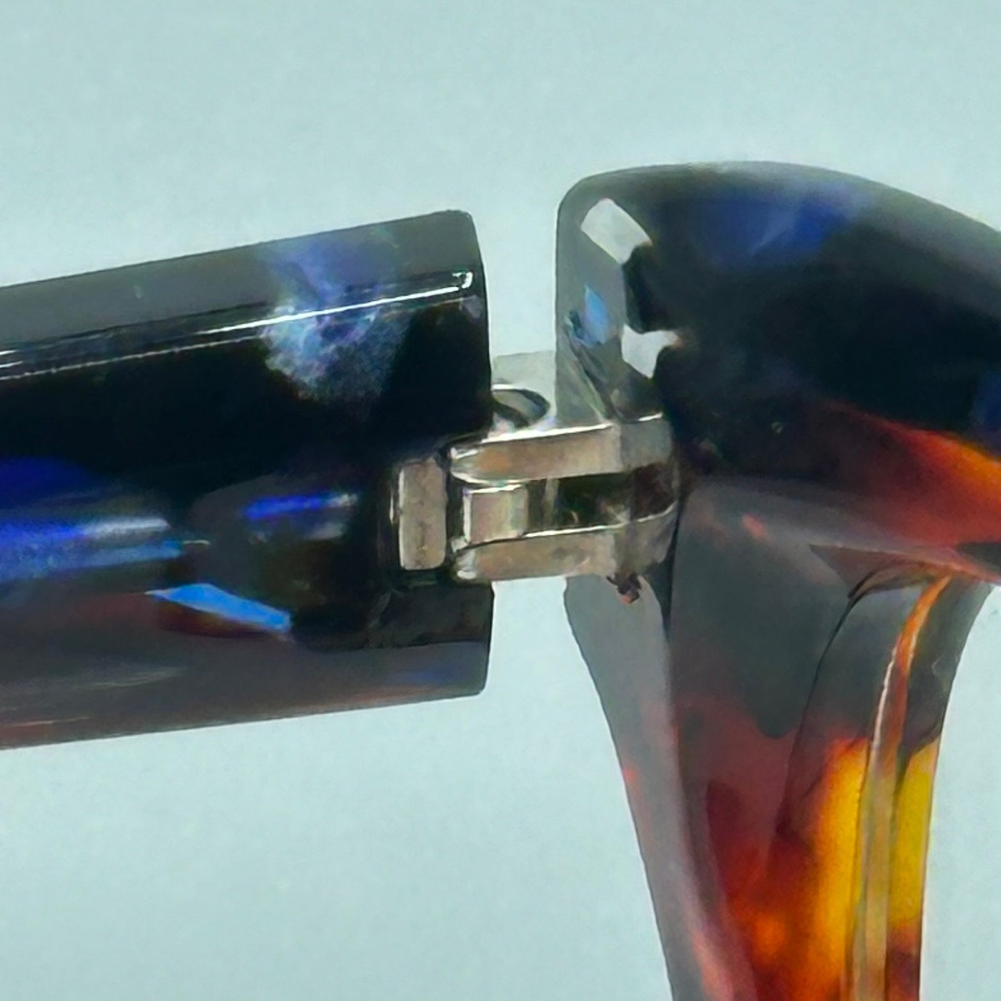 Alain Mikli Sephine A03147 002 Mosaic Red Blue Womens Eyewear 54-16-145