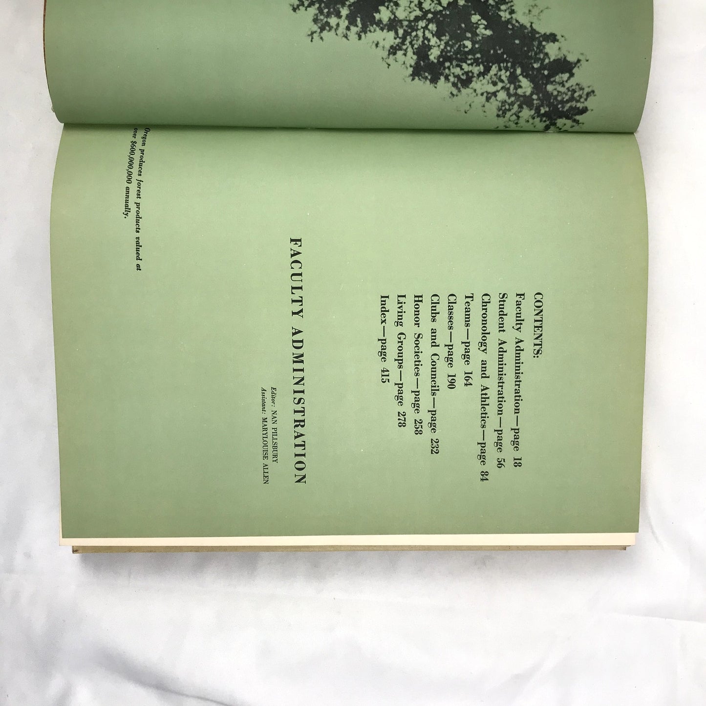 1950 Beaver Oregon State University Yearbook Corvallis Volume 44 Roberts Andrews