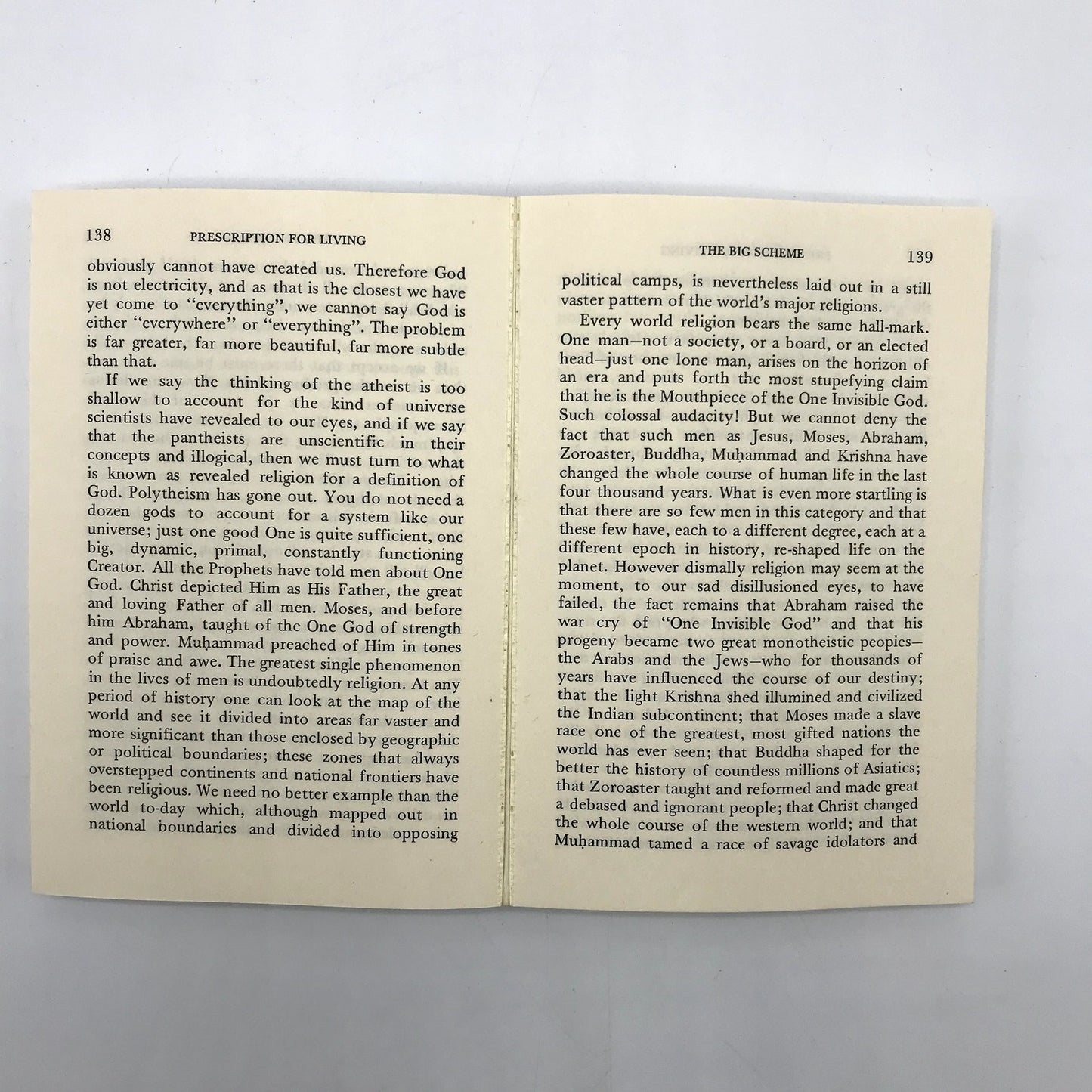 Prescription For Living Paperback Book by Ruhiyyih Rabbani Revised Edition 1978