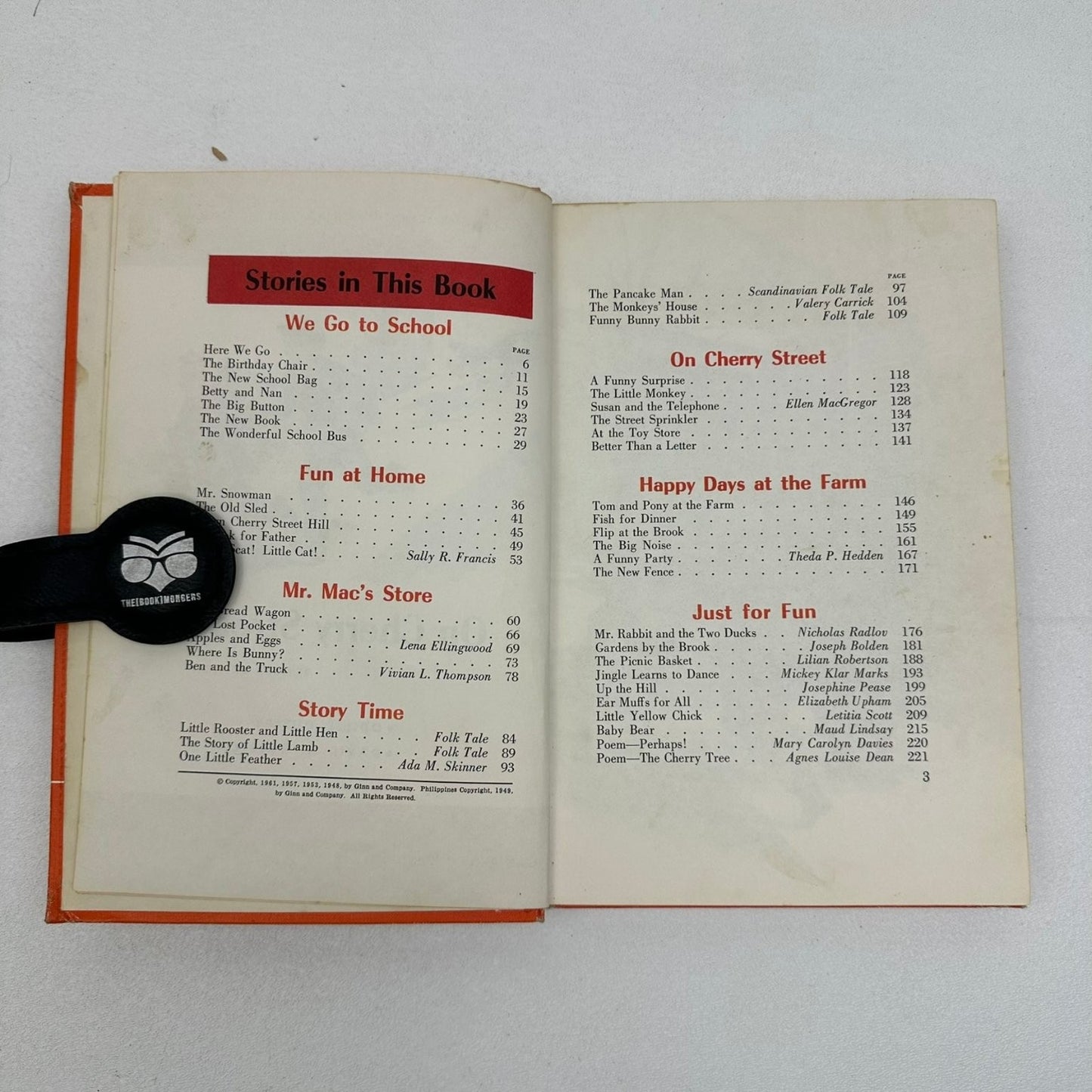 On Cherry Street David H. Russell 1948 Revised Edition Ginn Basic Reader