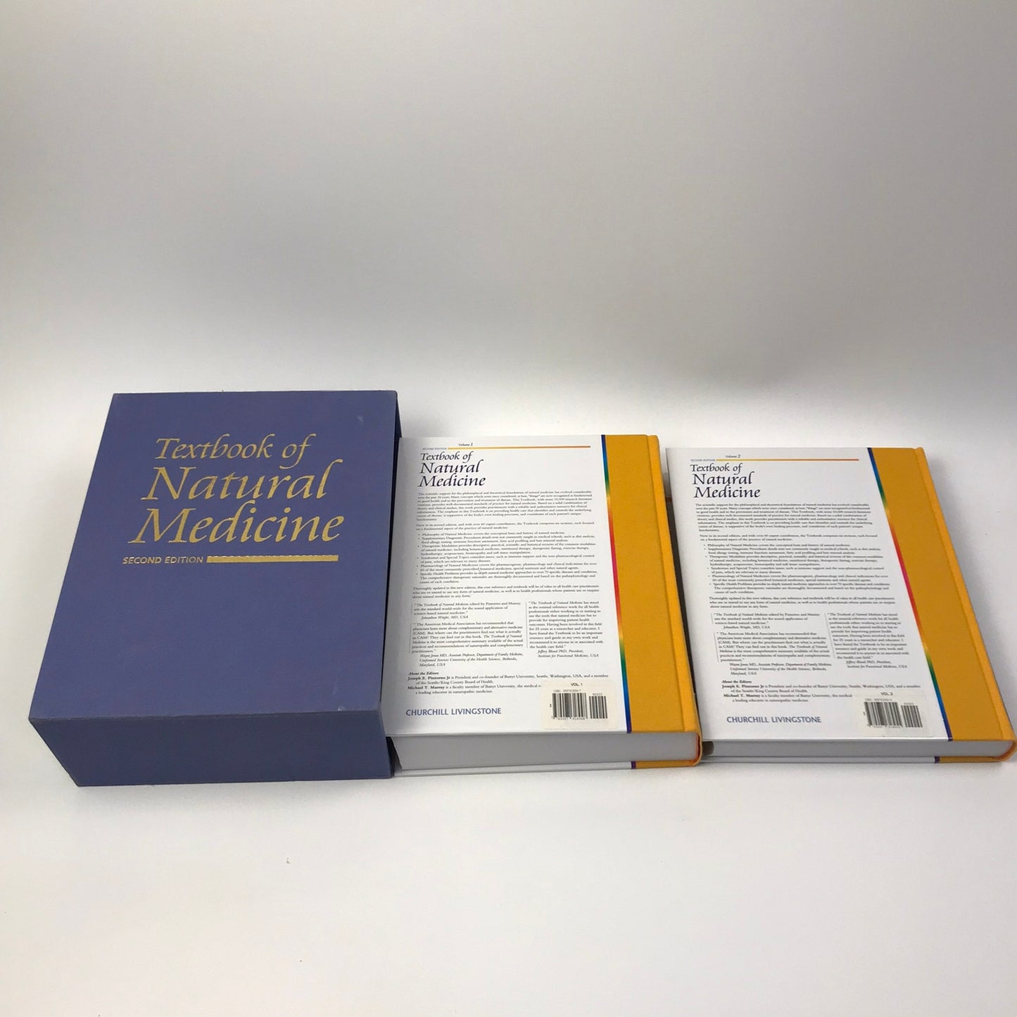 Textbook of Natural Medicine Pizzorno Murray Volumes 1 and 2 Slipcase Medical