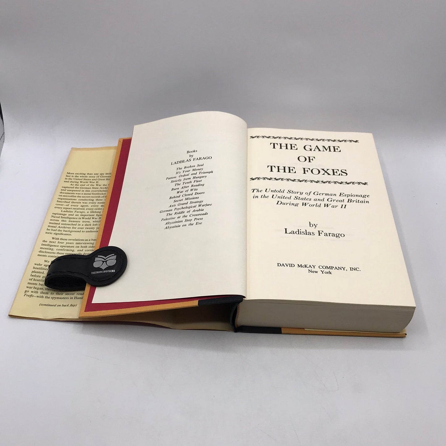 The Game of The Foxes Ladislas Farago German Espionage Military History WWII