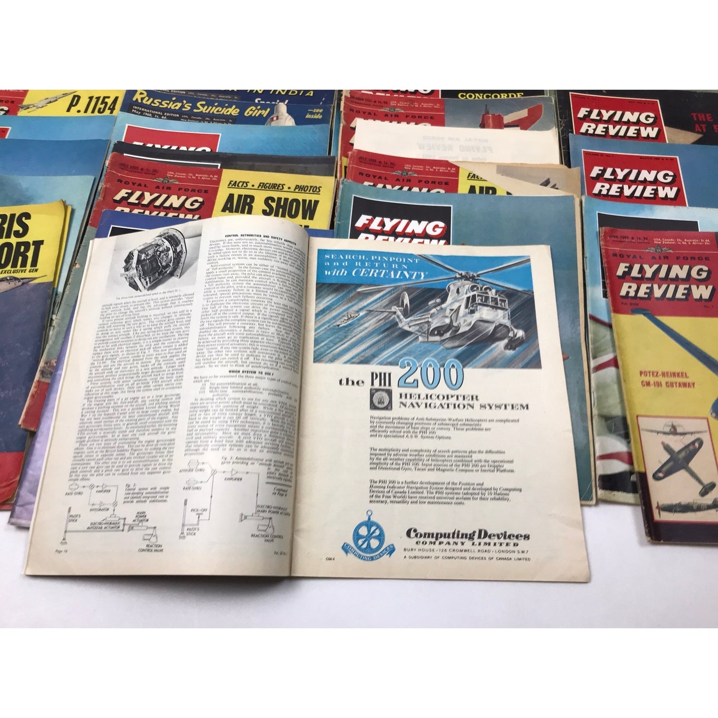 Royal Air Force Review Magazine Lot of 29 Military Aircraft Aviation History