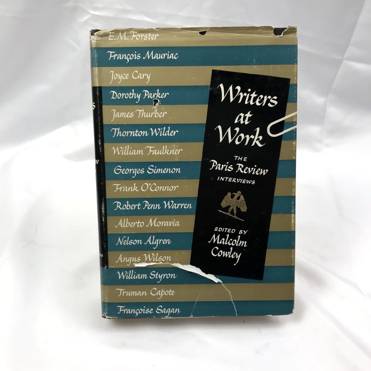 Writers At Work The Paris Review Interviews Rare 1st Edition Hardcover Book 1958