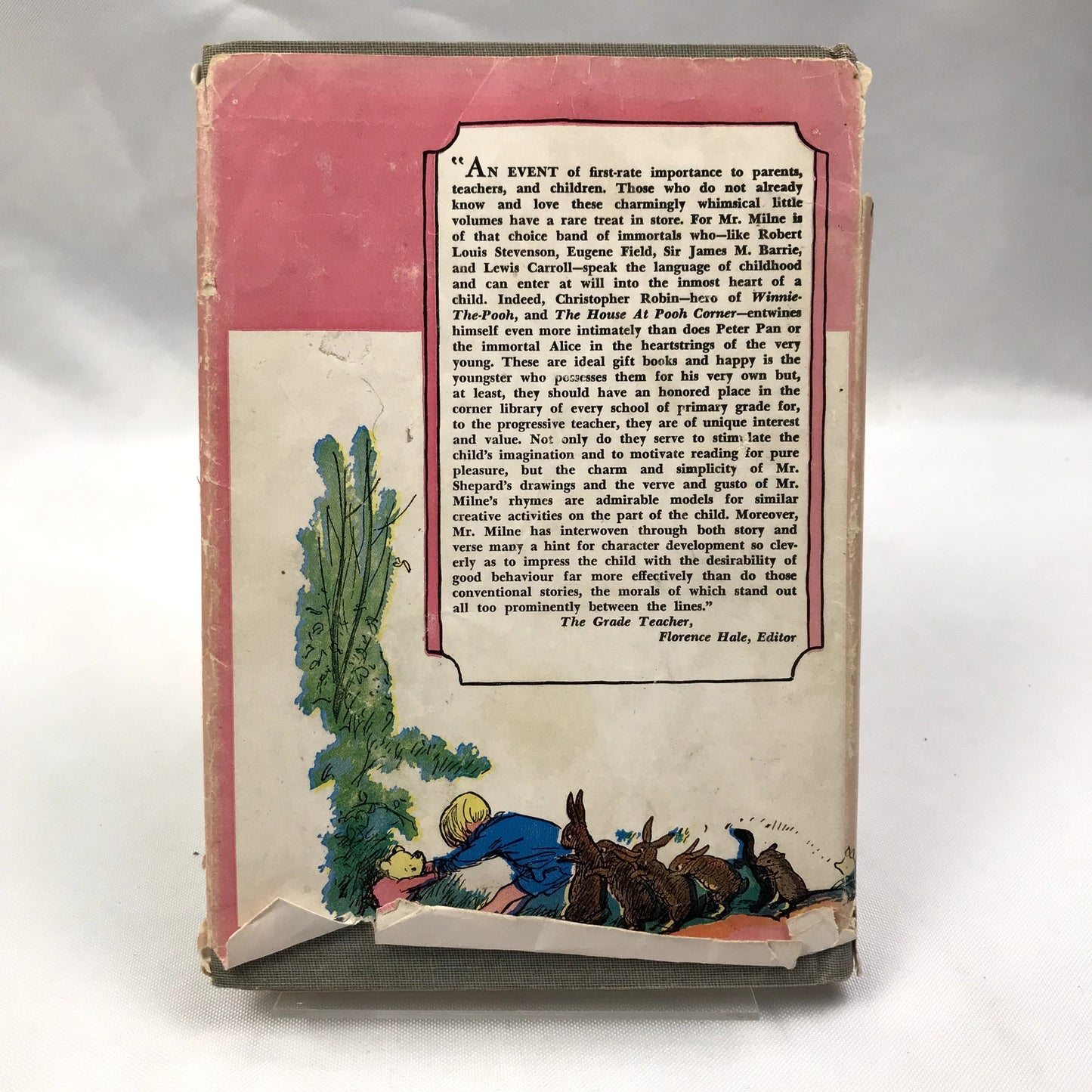Winnie-The-Pooh Illustrated Hardcover Book by A. A. Milne with E. Shepard 1960