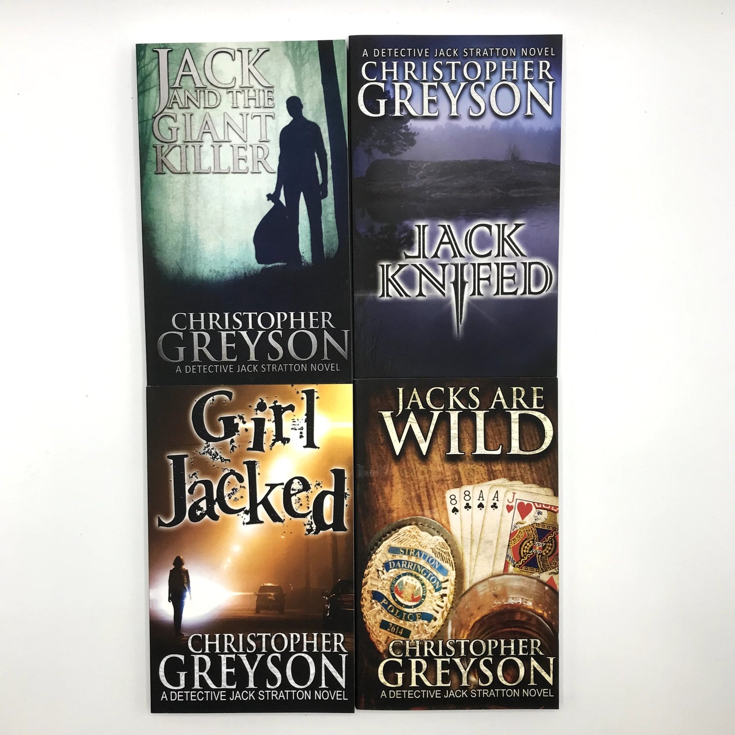 Jack Stratton Series 1-5 Christopher Greyson Crime & Thriller Paperback Novels