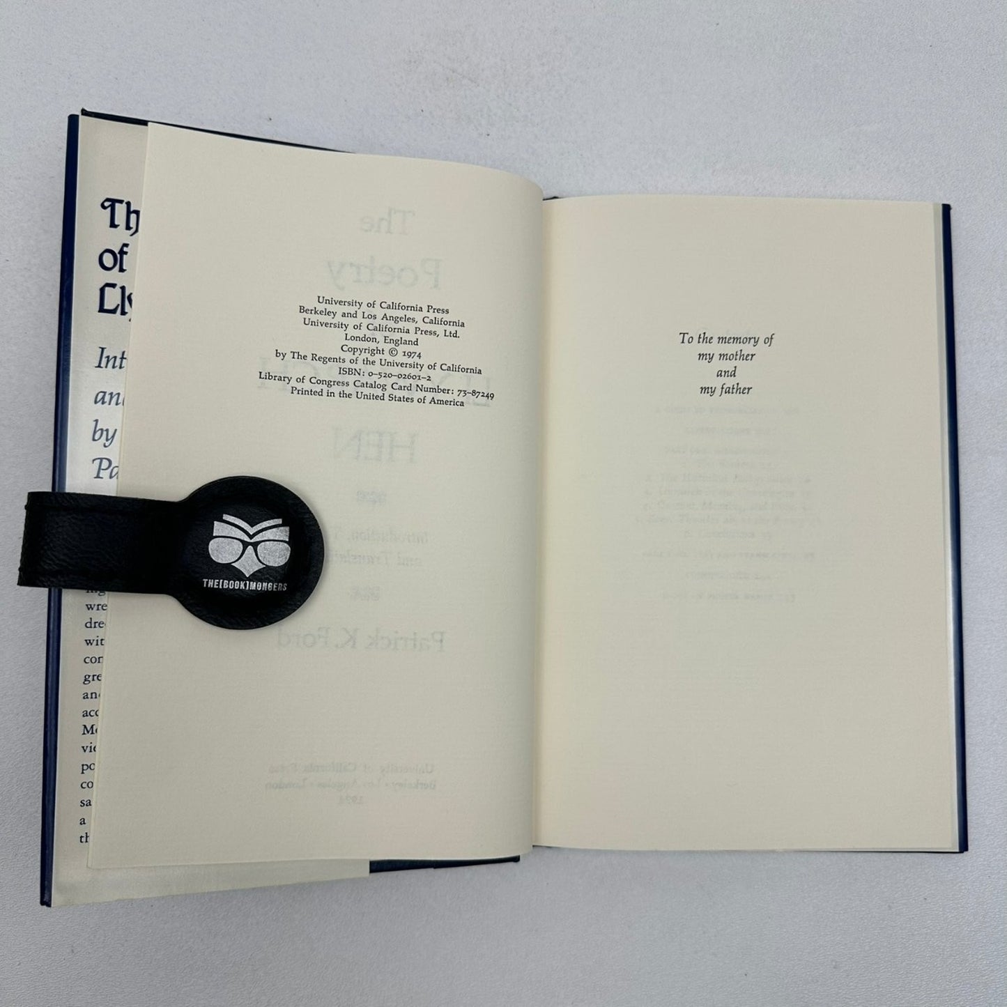 The Poetry of Llywarch Hen Patrick K. Ford 1974 University of California Press