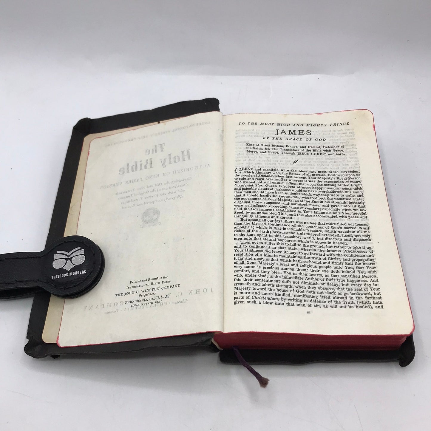 The Holy Bible International Series Self Pronouncing Christian Religion Theology