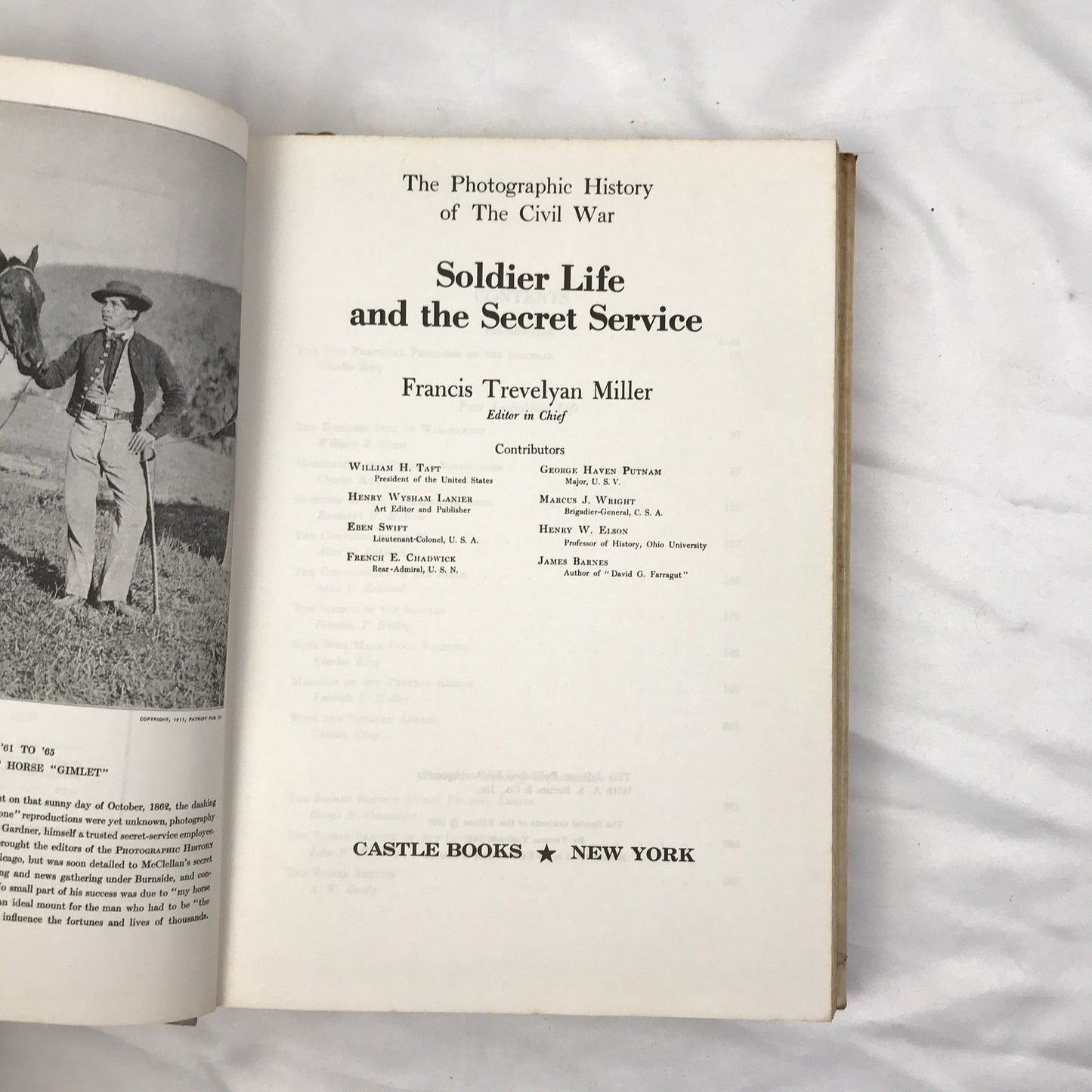 The Photographic History of The Civil War Vol 8 by Francis Trevelyan Miller 1957