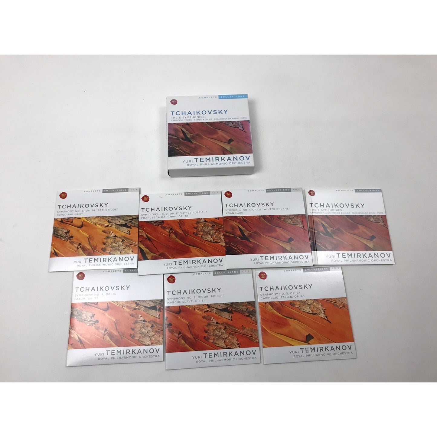 Tchaikovsky The 6 Symphonies Complete Collection of 6 CDs Royal Philharmonic