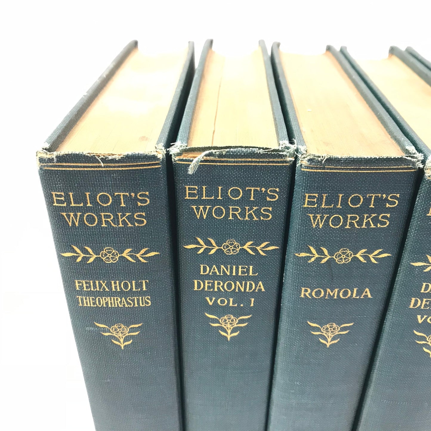 Eliot's Works Complete 8 Volume Set Limited Edition Literature Fiction Novels