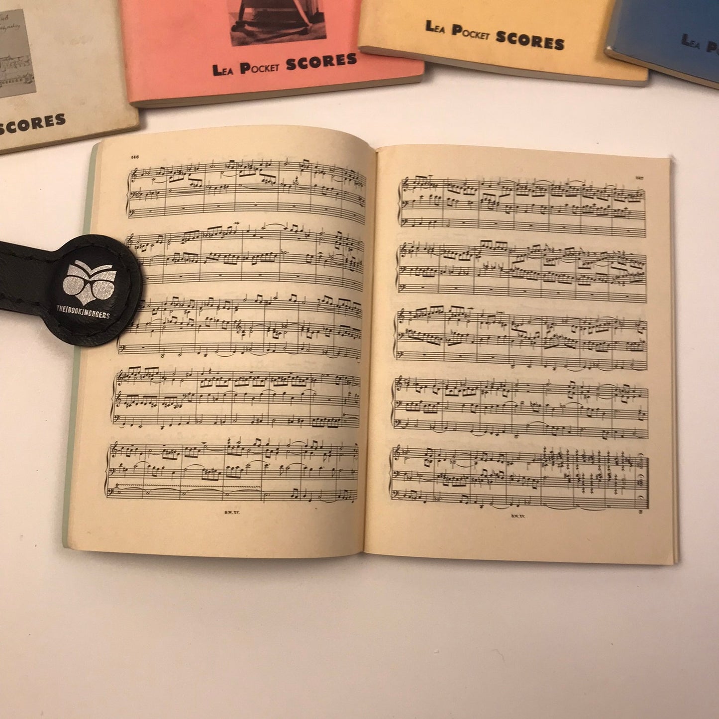 Lea Pocket Scores J S Bach Complete Organ Works Volumes 1-8 and Cantata Set of 9
