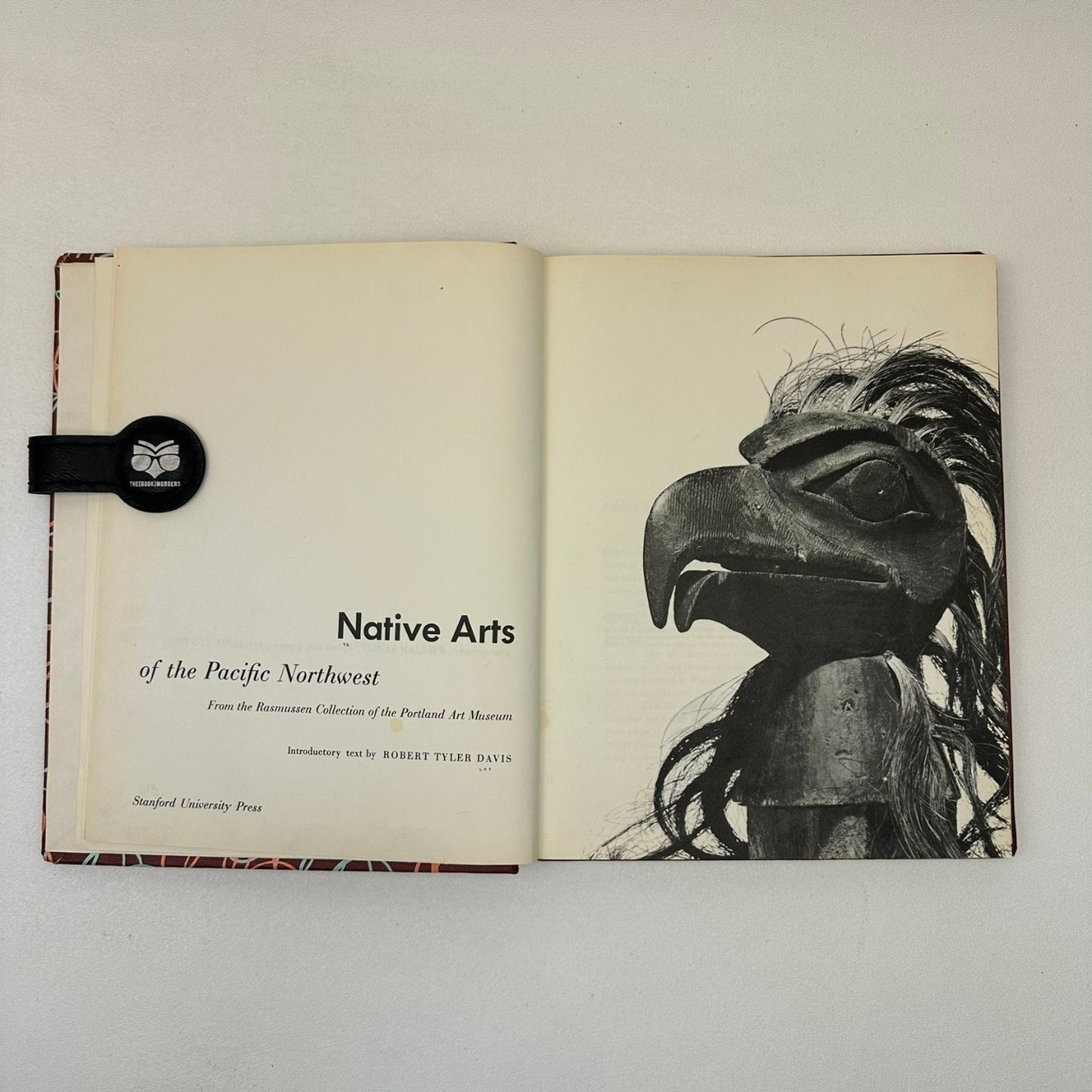 Native Arts of the Pacific Northwest Davis 1949 Illustrated Art History Book