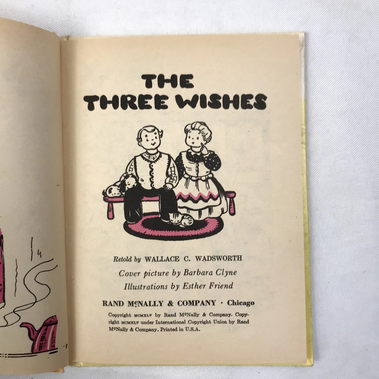 Rand McNally Junior's Lot of 5 Vintage Illustrated Hardcover Children's Books