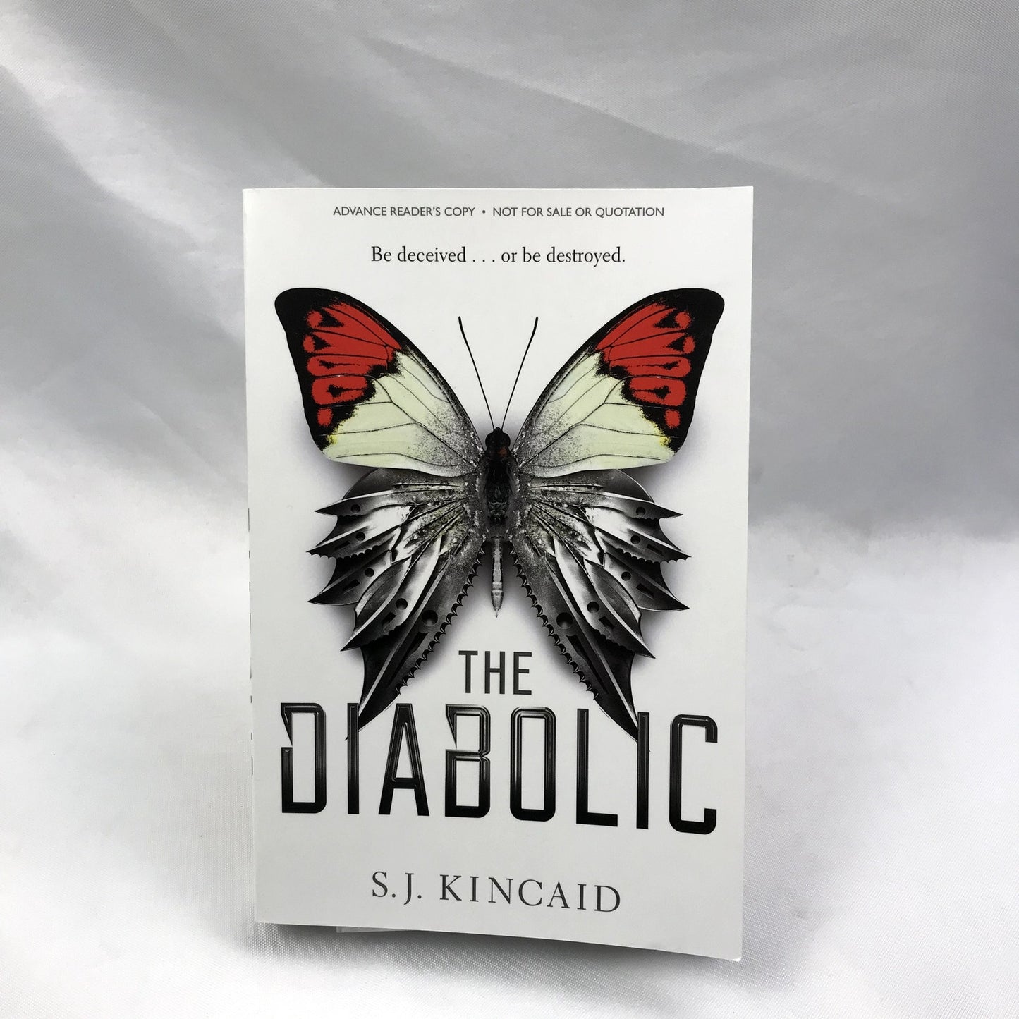 The Diabolic Advanced Readers Copy SIGNED Paperback Book by S.J. Kincaid