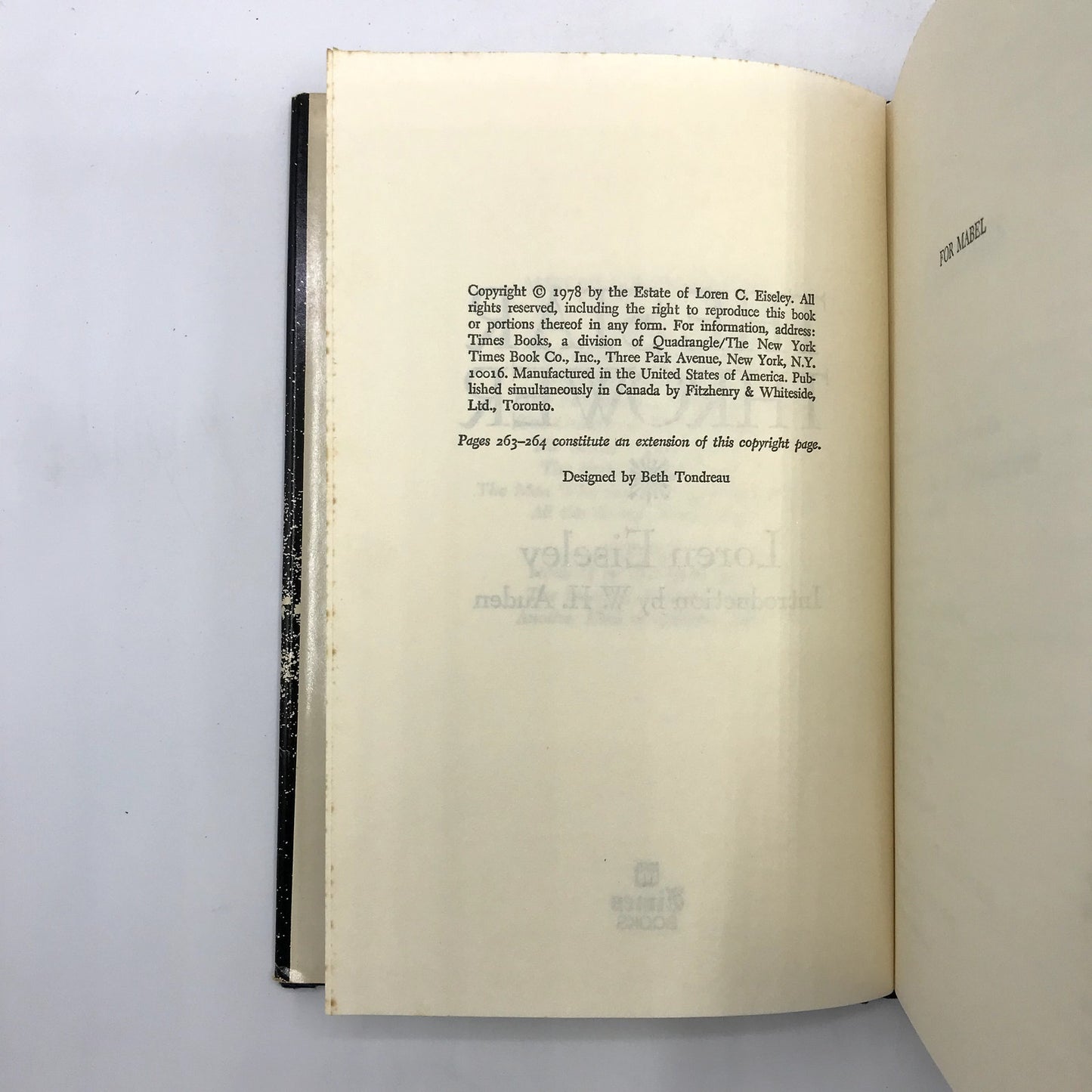 The Star Thrower Illustrated Hardcover Science Book by Loren C. Eiseley 1978