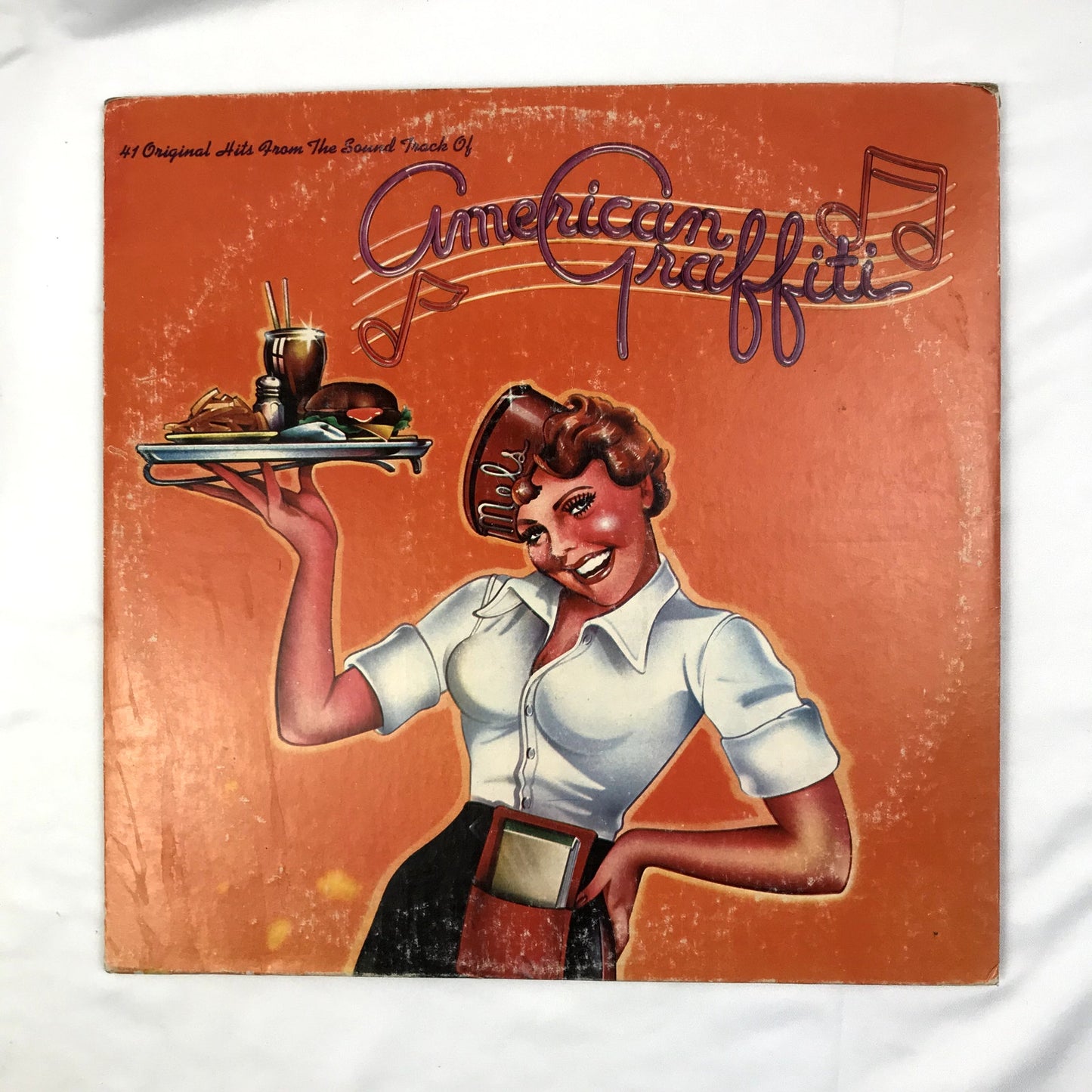 American Graffiti 41 Original Hits from the Soundtrack Double LP Vinyl 1973
