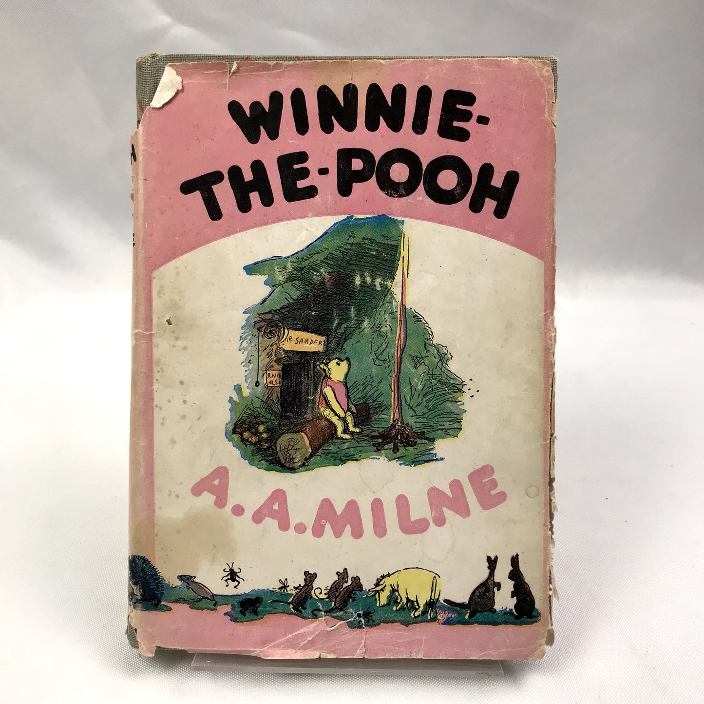 Winnie-The-Pooh Illustrated Hardcover Book by A. A. Milne with E. Shepard 1960